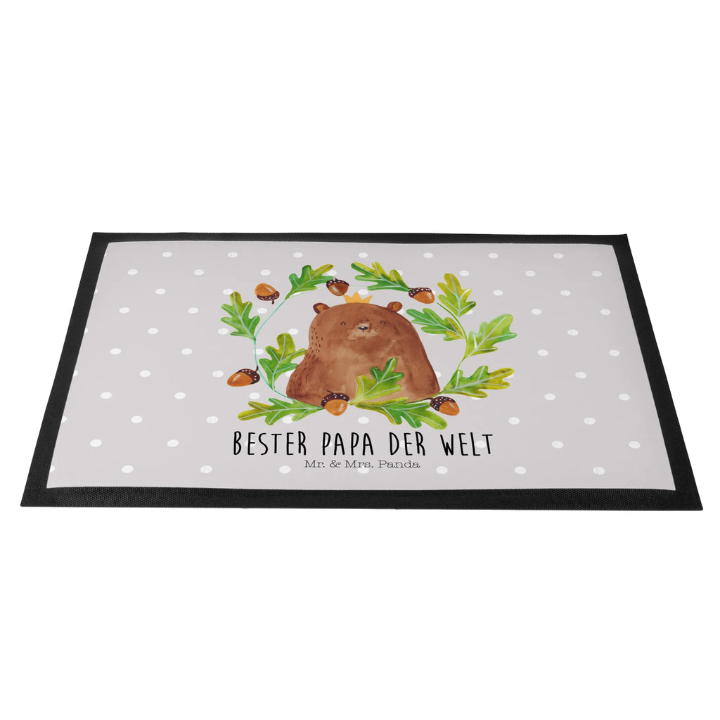 Fußmatte Bär König Fußabstreifer, Fussmatte, flurmatte, Abtreter, Schmutzmatte, Türmatte, sauberlaufmatten, Schmutzfangteppich, Fußmatten, Schuhabstreifer, türmatten, hausmatte, Eingangsteppich, Fußabtreter, Abtretmatte, fußmatte, schmutzfangmatten, Schmutzfänger, Schmutzfangmatte, abstreifer, Eingangsmatte, Türvorleger, Sauberlaufmatte, matte haustür, Haustürmatte, außenmatte, Teddybär, Bär, Teddy, Bester Papa, Daddy, Dad, Papi, Vatertag, Weltbester Papa, Papa, Vater, Bester Vater, Papa Bär