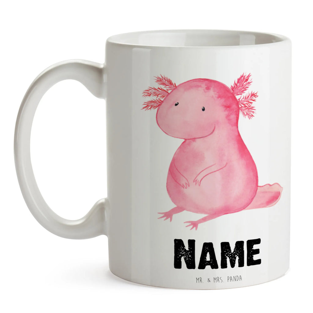 Personalised cup axolotl zero Axolotl, Axelotl, marine animals, Mexican walking fish, salamander, girlfriend, wisdom, happy, love, cheerful, Axolot, worldly wisdom, lifestyle, contented