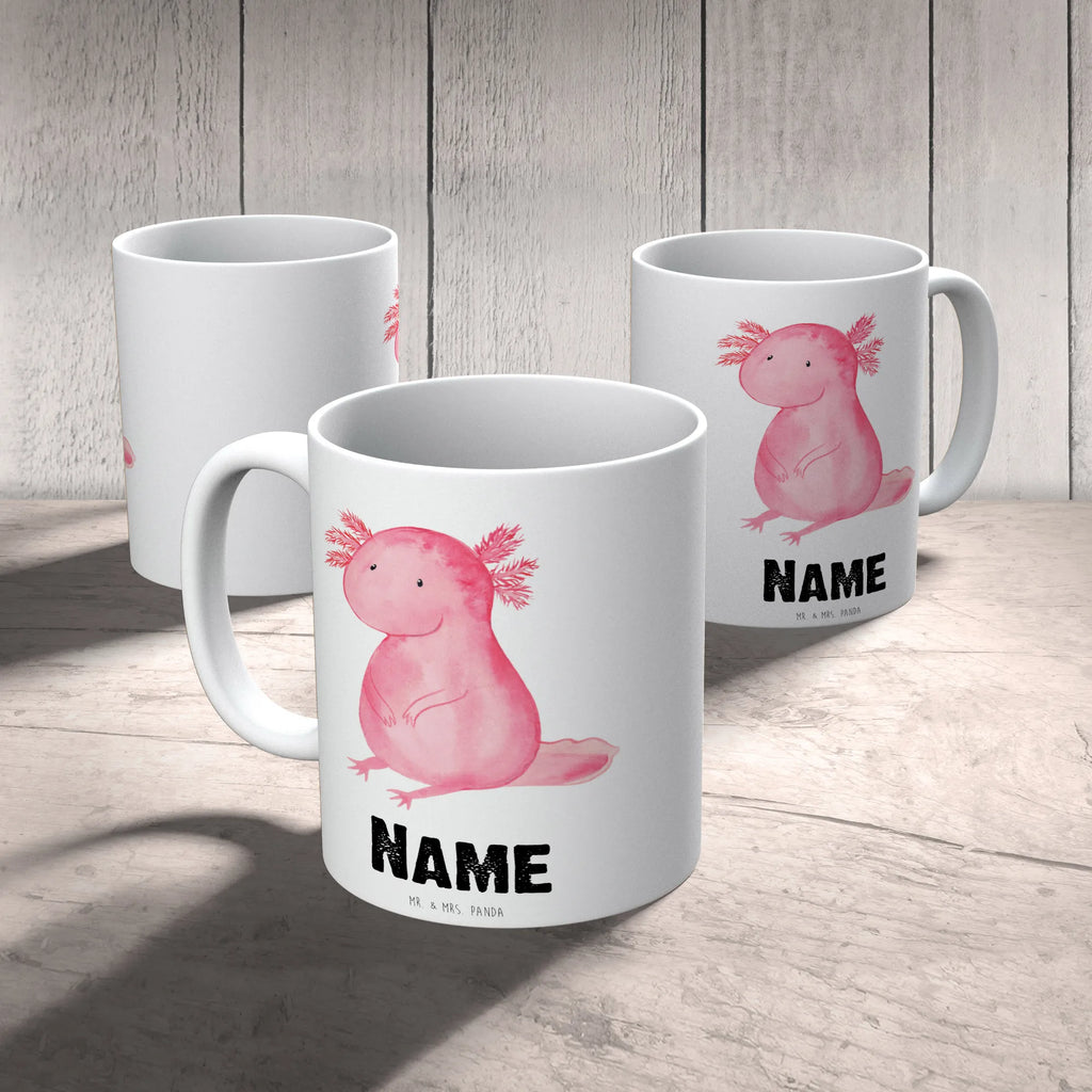 Personalised cup axolotl zero Axolotl, Axelotl, marine animals, Mexican walking fish, salamander, girlfriend, wisdom, happy, love, cheerful, Axolot, worldly wisdom, lifestyle, contented