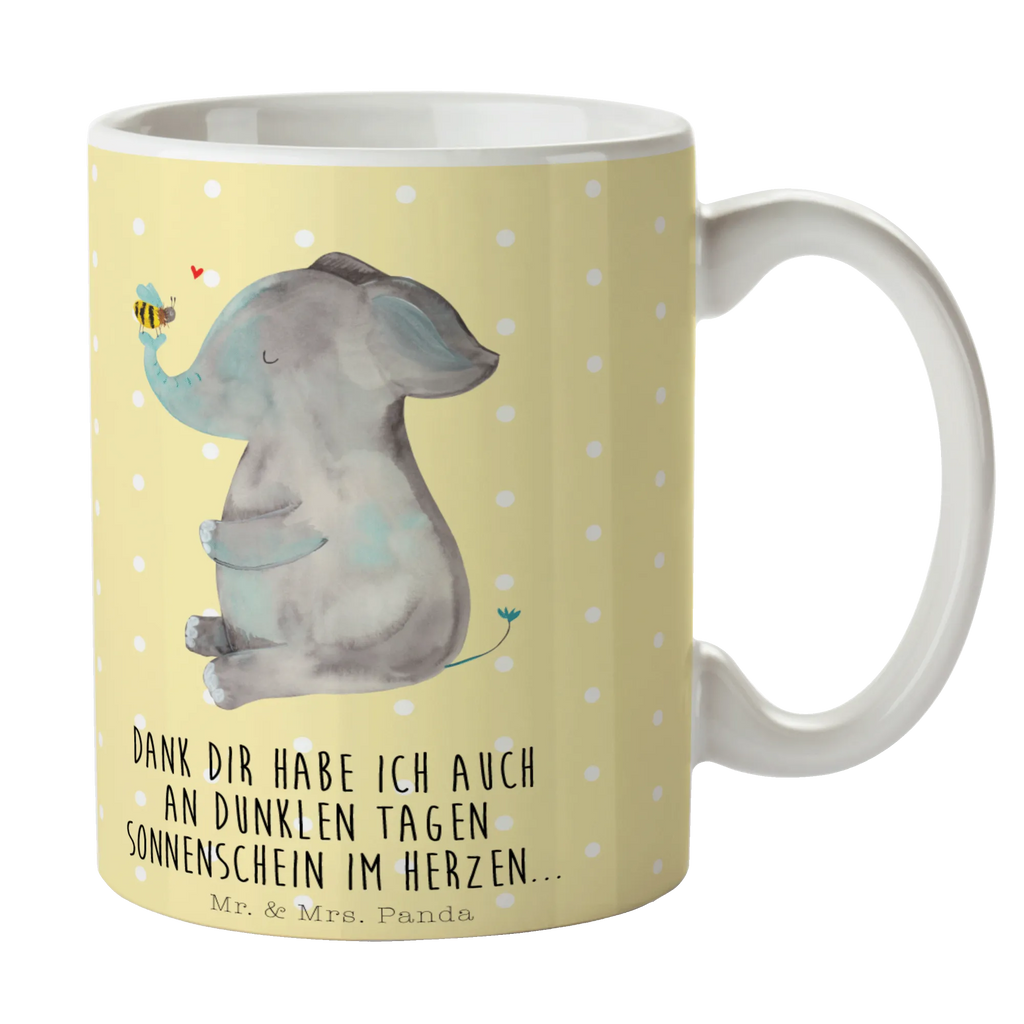 Kubek słoń pszczoła Motywy zwierzęce, dobra energia, zabawne powiedzonka, zwierzęta