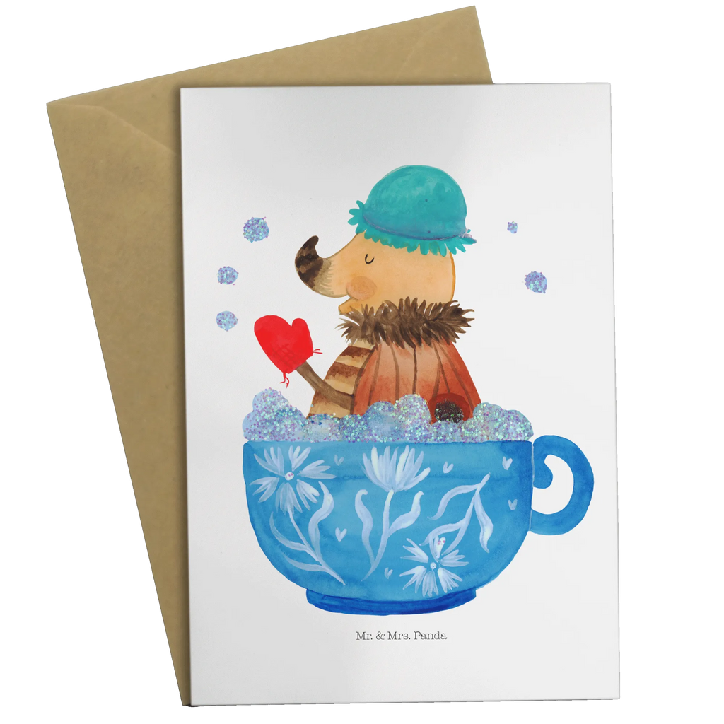 Greetings card Moth foam bath folding card, birthday card, wedding card, greeting card, invitation card, small animals, cute, funny, cute animal motives, hand drawn, small world, funny sayings, good mood, happy, gifts, gift ideas, special gifts, animal lover, card, time management, Moth, goals, bath, dreaming, bubble bath, WC, dreamy, cup, bathroom, bathroom decoration, bathing