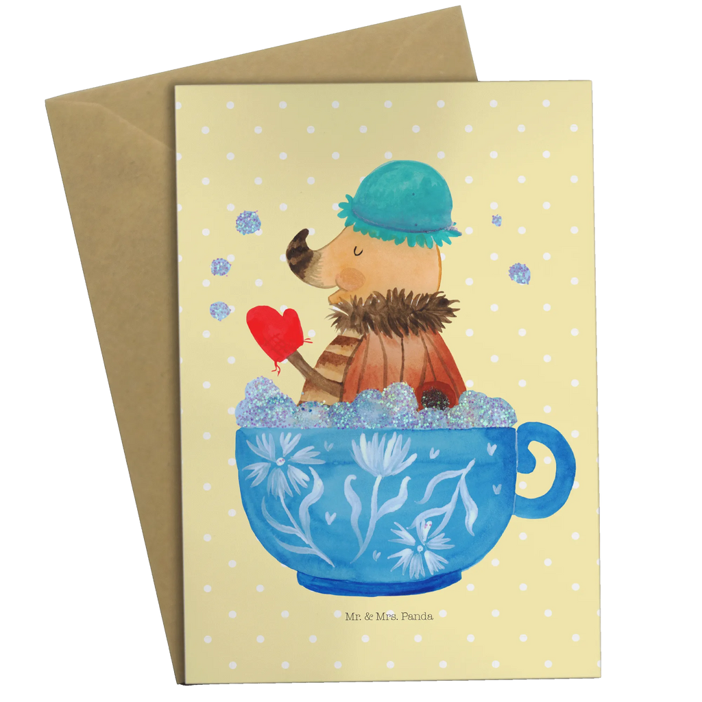 Greetings card Moth foam bath folding card, birthday card, wedding card, greeting card, invitation card, small animals, cute, funny, cute animal motives, hand drawn, small world, funny sayings, good mood, happy, gifts, gift ideas, special gifts, animal lover, card, time management, Moth, goals, bath, dreaming, bubble bath, WC, dreamy, cup, bathroom, bathroom decoration, bathing