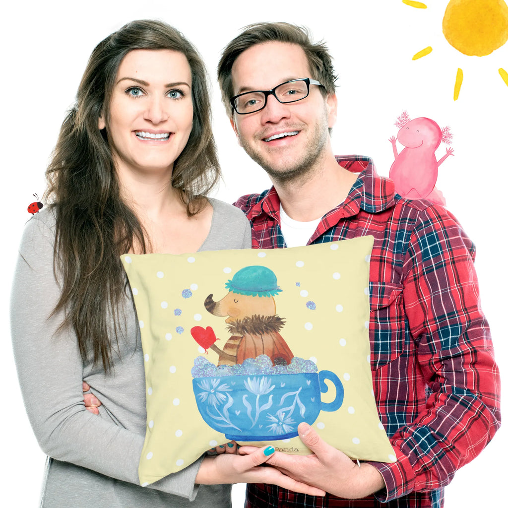 Cushion Moth foam bath soft, 40 x 40, sofa, bed, pillows, cushion, fluffy, pad, Pillow, 40x40, couch, pillow case, settee, bedroom, small animals, cute, funny, cute animal motives, hand drawn, small world, funny sayings, good mood, happy, gifts, gift ideas, special gifts, animal lover, card, bathroom, cup, dreaming, bathroom decoration, bath, bathing, Moth, WC, goals, bubble bath, time management, dreamy