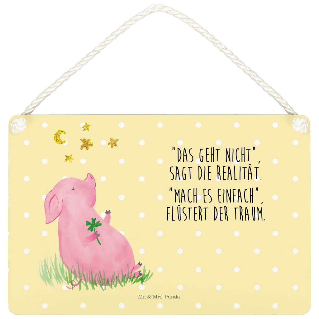 Decorative sign Pig Luck small animals, cute, funny, cute animal motives, hand drawn, small world, funny sayings, good mood, happy, gifts, gift ideas, special gifts, animal lover, card, piglet, motivation, asterisks, stars, dreams, lucky charm, Lucky bastard. Luck, goals, pig
