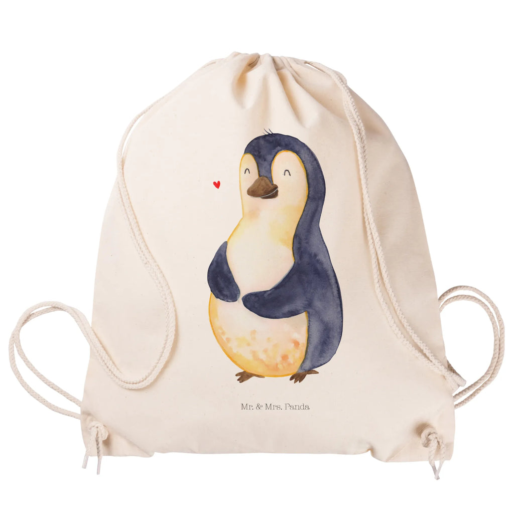 Drawstring bag Penguin diet sports bag, gym bag, jute bag, hipster, bag, carrier bag, Penguin, North Pole, Winter, Penguins, penguins, motivation, penguin, diet, self-love, weight, losing weight, self-respect, body love