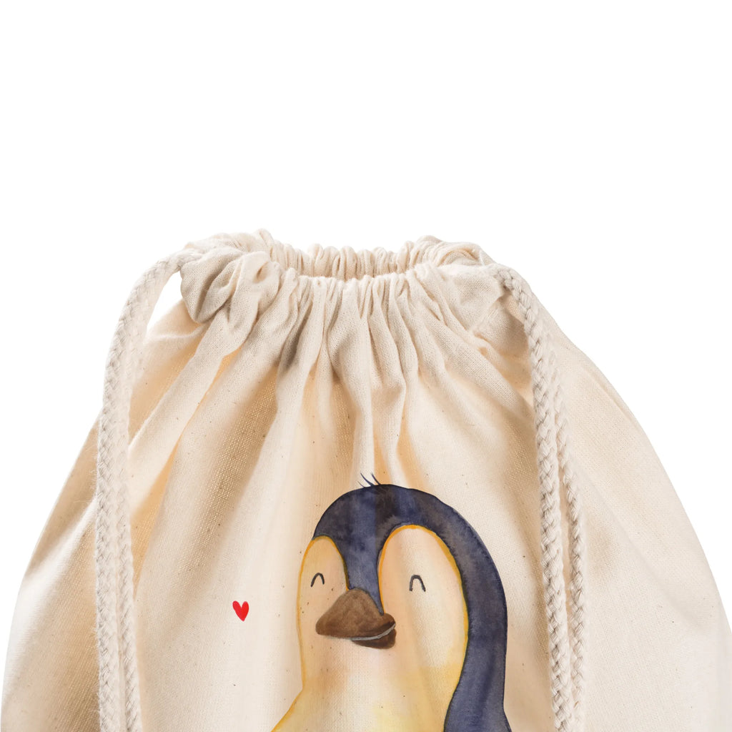 Drawstring bag Penguin diet sports bag, gym bag, jute bag, hipster, bag, carrier bag, Penguin, North Pole, Winter, Penguins, penguins, motivation, penguin, diet, self-love, weight, losing weight, self-respect, body love