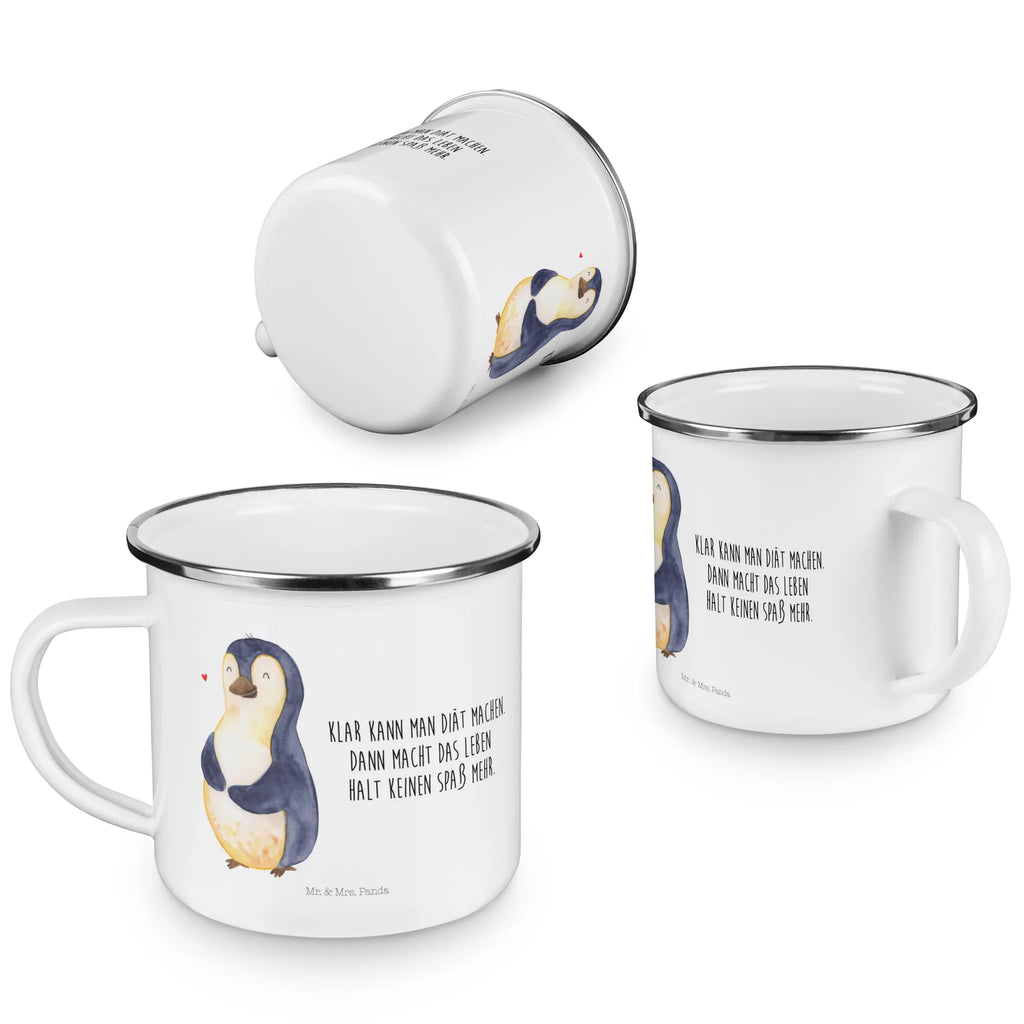 Enamel camping mug Penguin diet reisetasse, Campingtasse, Kaffeetasse, Emaille Tasse, wanderbecher, becher emaille, Becher, Tasse, Pott, emaillebecher, Tasse Emaille, Teetasse, Reisebecher, Kaffeebecher, Emailletasse, Teebecher, Campingbecher, metallbecher, wandertasse, Trinkbecher, Emaille Becher, Metalltasse, Blechtasse, blechbecher, Pinguin, Diät, Selbstrespekt, Selbstliebe, Motivation, Abnehmen, Gewicht, Körperliebe, Pinguine, Abspecken