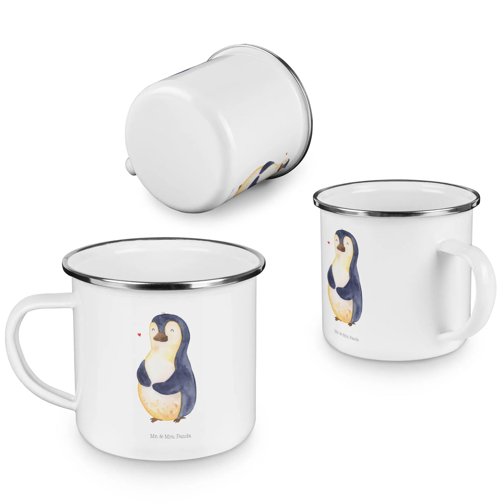 Enamel camping mug Penguin diet reisetasse, Campingtasse, Kaffeetasse, Emaille Tasse, wanderbecher, becher emaille, Becher, Tasse, Pott, emaillebecher, Tasse Emaille, Teetasse, Reisebecher, Kaffeebecher, Emailletasse, Teebecher, Campingbecher, metallbecher, wandertasse, Trinkbecher, Emaille Becher, Metalltasse, Blechtasse, blechbecher, Pinguin, Diät, Selbstrespekt, Selbstliebe, Motivation, Abnehmen, Gewicht, Körperliebe, Pinguine, Abspecken