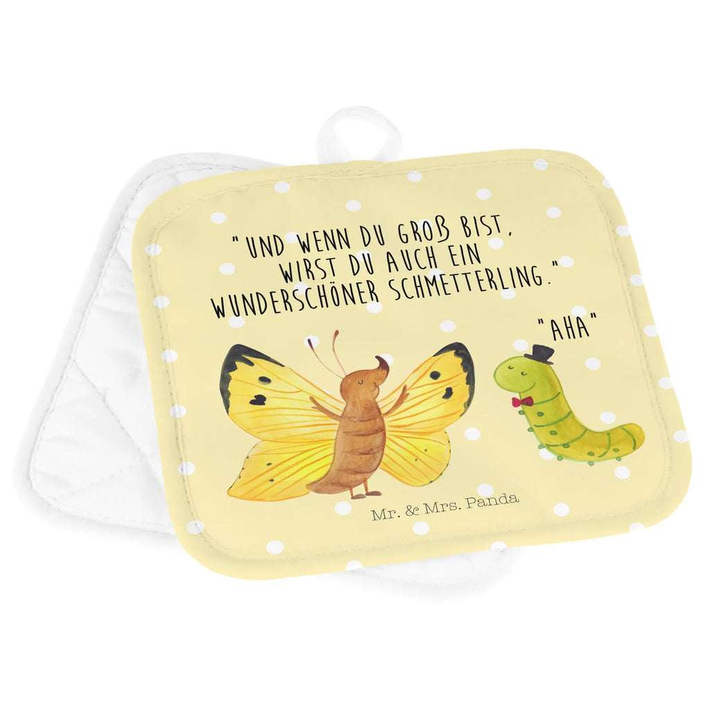 Pot holder Caterpillar butterfly Ofenhandschuhe, Topflappenset, Topflappen lustig, Topfuntersetzer, Topflappen, Topflappen Set, Schöne Topflappen, Topflappen 2er Set, Topfhandschuhe, Topfhandschuh, Topflappen mit Spruch, Ofenhandschuh, Tiermotive, Gute Laune, lustige Sprüche, Tiere, Schönheit, Entwicklung, Raupe, Schmetterling, Kokon, Aufwachsen, Hütchen, Erwachsen werden, Hut, Zitronenfalter