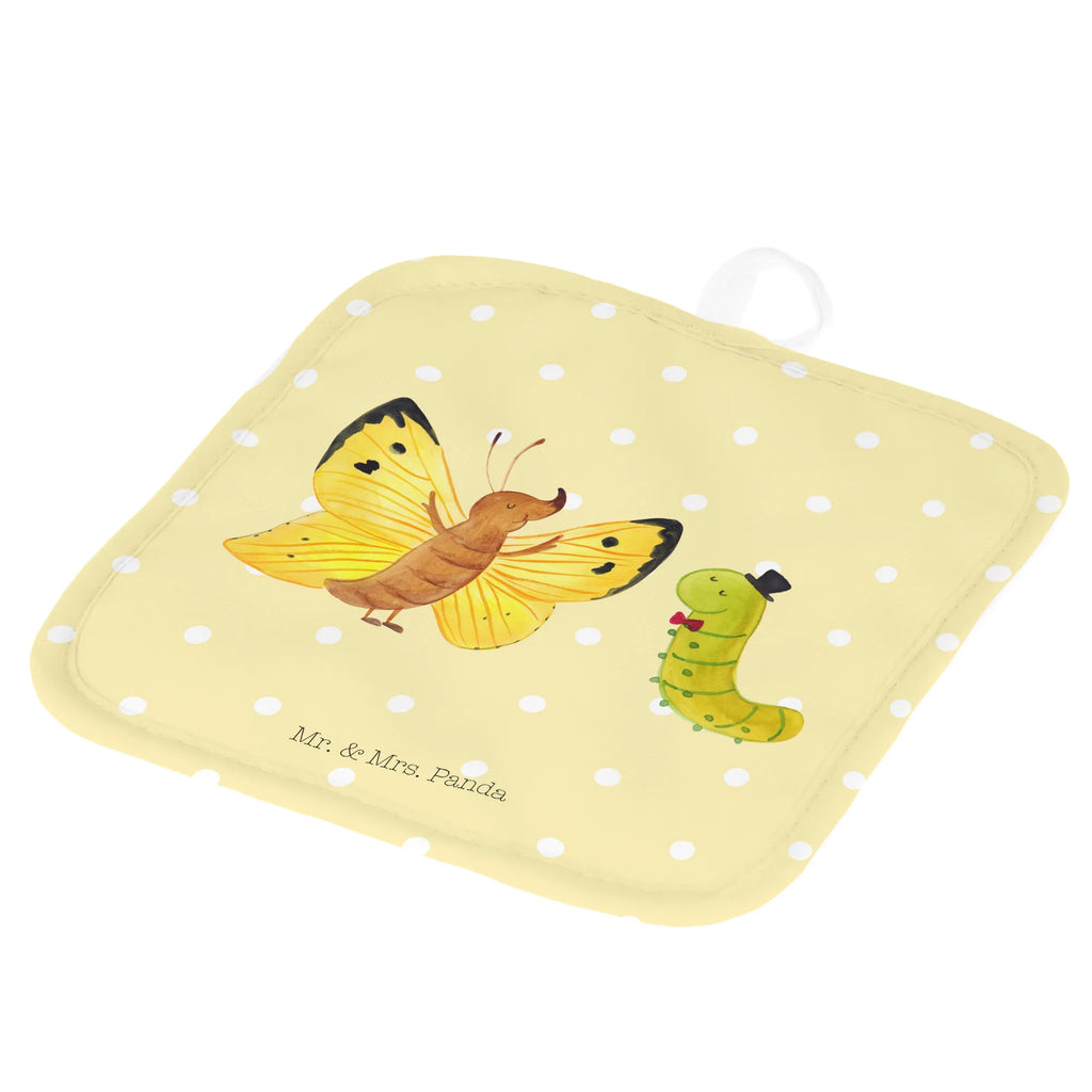 Pot holder Caterpillar butterfly Ofenhandschuhe, Topflappenset, Topflappen lustig, Topfuntersetzer, Topflappen, Topflappen Set, Schöne Topflappen, Topflappen 2er Set, Topfhandschuhe, Topfhandschuh, Topflappen mit Spruch, Ofenhandschuh, Tiermotive, Gute Laune, lustige Sprüche, Tiere, Schönheit, Entwicklung, Raupe, Schmetterling, Kokon, Aufwachsen, Hütchen, Erwachsen werden, Hut, Zitronenfalter