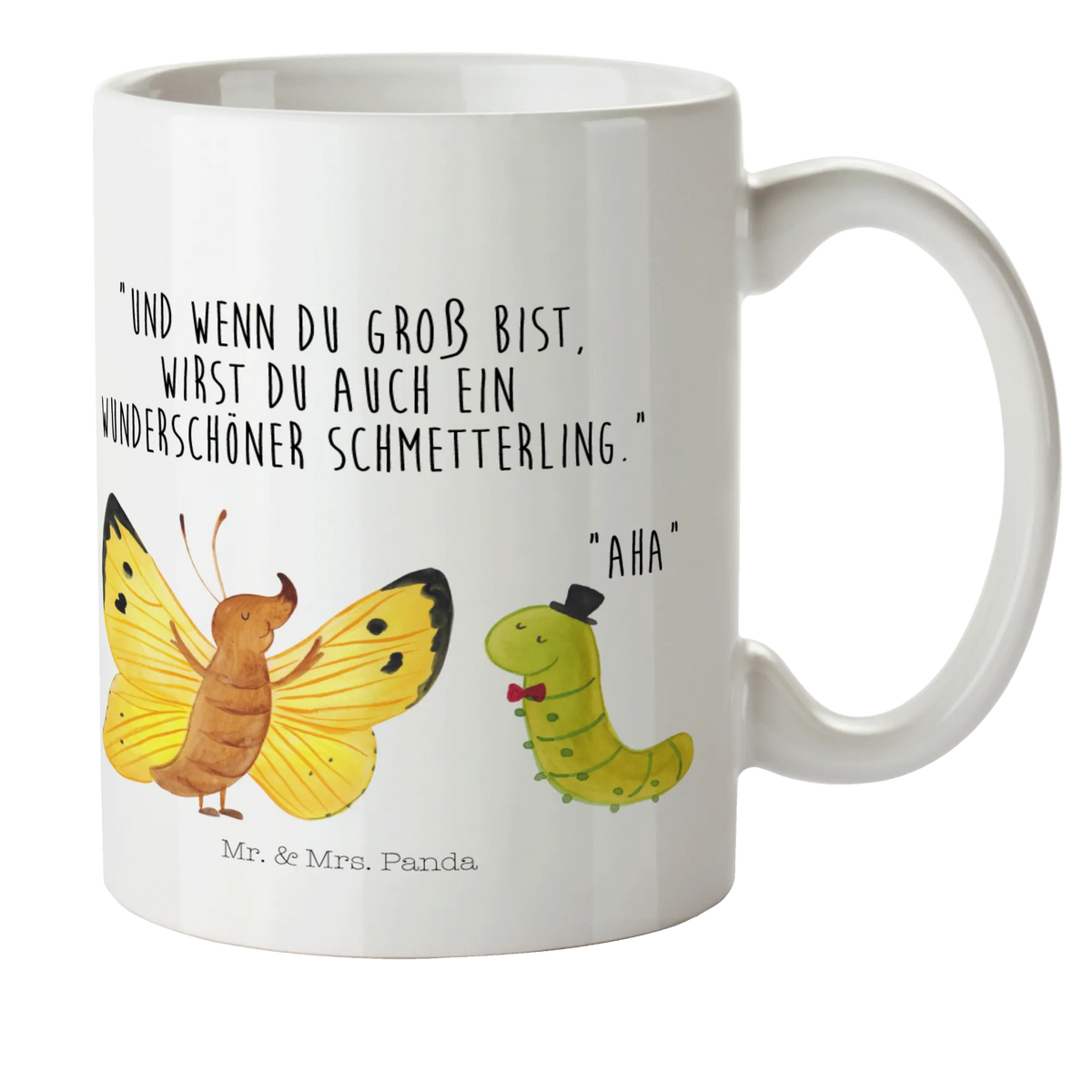 Child's mug Caterpillar butterfly