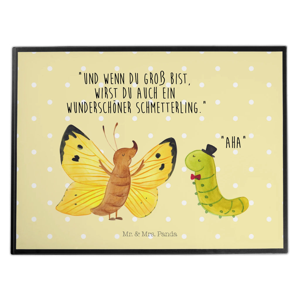 Schreibtischunterlage Raupe & Schmetterling Bürobedarf, Schreibwaren, Schreibunterlage, Schreibtischunterlage Groß, Büroartikel, Schreibtischauflage, Schreibtisch Unterlagen, Tiermotive, Gute Laune, lustige Sprüche, Tiere, Schmetterling, Hut, Kokon, Erwachsen werden, Schönheit, Raupe, Entwicklung, Hütchen, Zitronenfalter, Aufwachsen