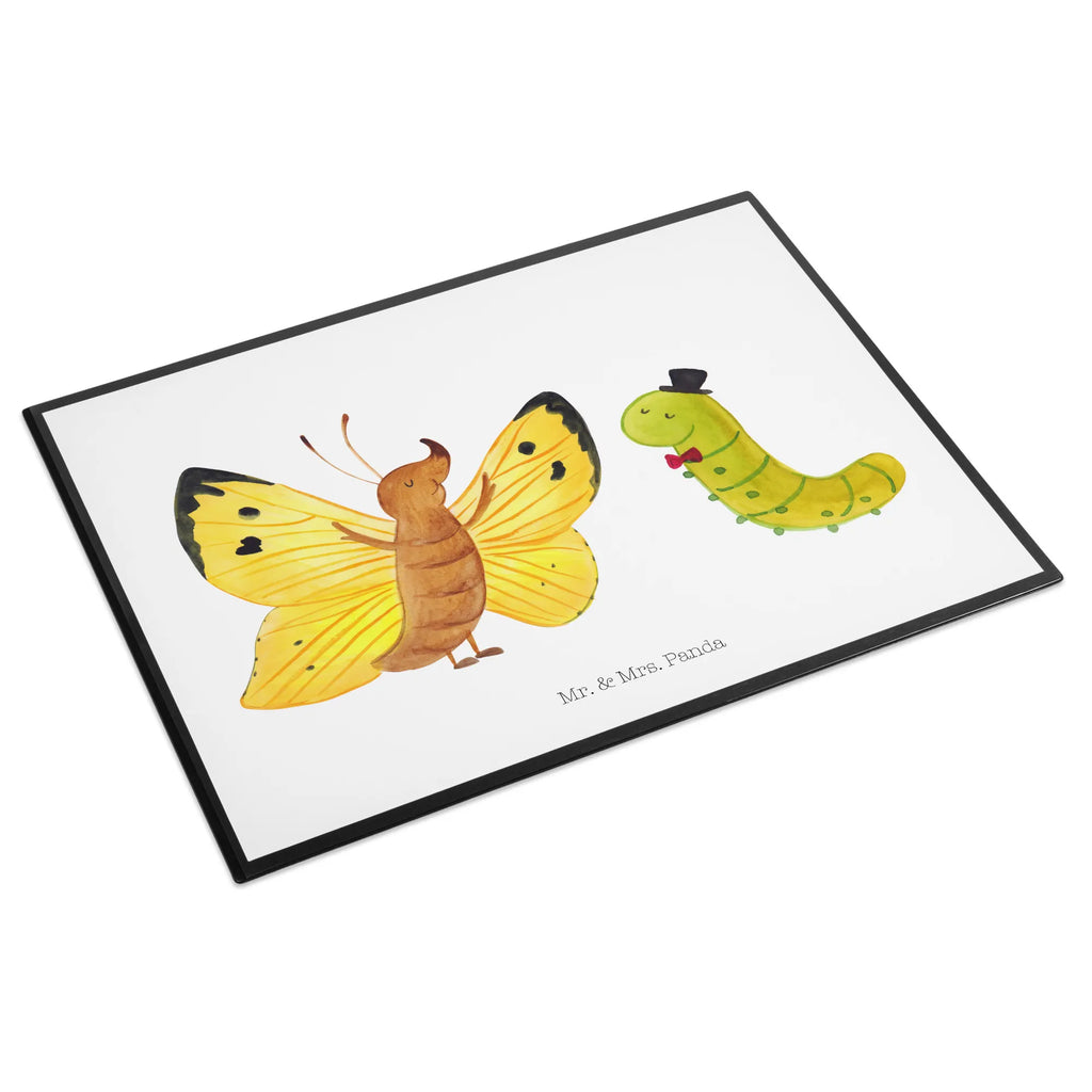 Schreibtischunterlage Raupe & Schmetterling Bürobedarf, Schreibwaren, Schreibunterlage, Schreibtischunterlage Groß, Büroartikel, Schreibtischauflage, Schreibtisch Unterlagen, Tiermotive, Gute Laune, lustige Sprüche, Tiere, Schmetterling, Hut, Kokon, Erwachsen werden, Schönheit, Raupe, Entwicklung, Hütchen, Zitronenfalter, Aufwachsen