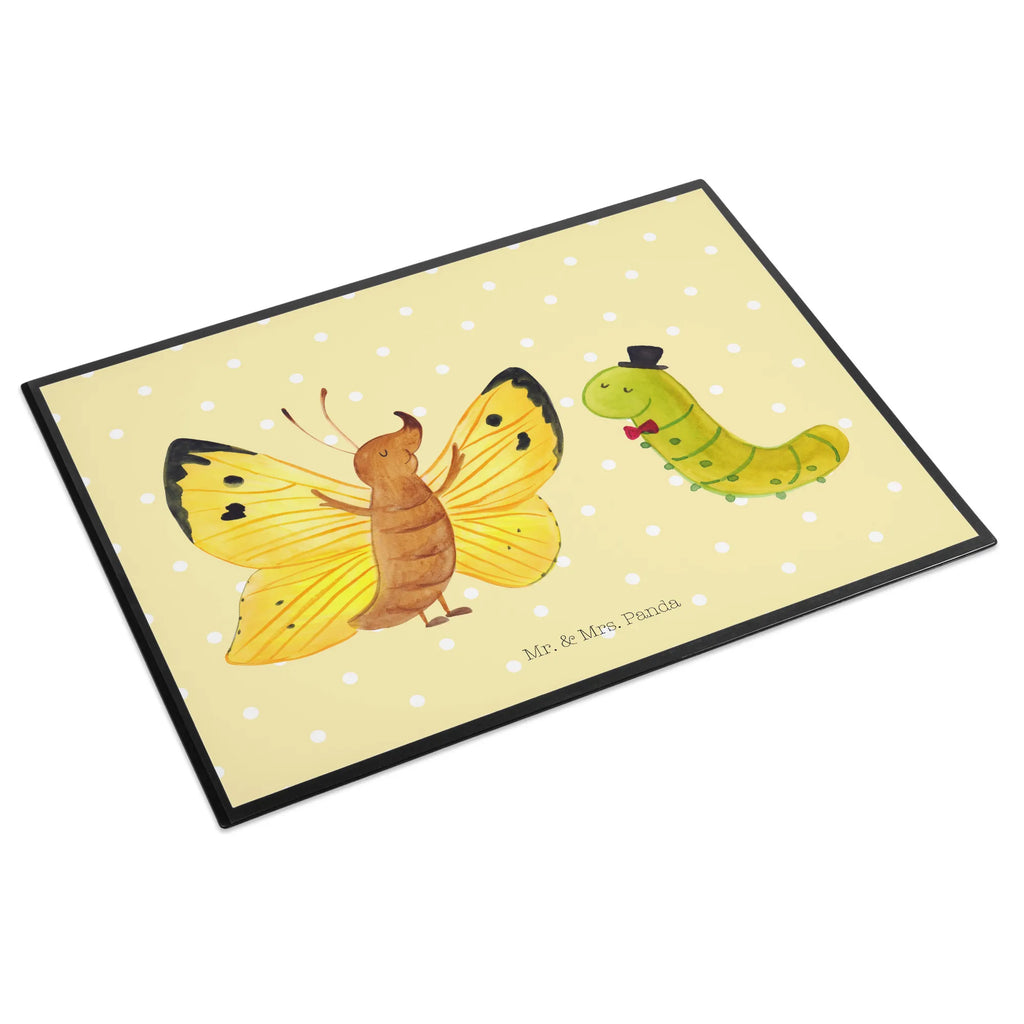 Schreibtischunterlage Raupe & Schmetterling Bürobedarf, Schreibwaren, Schreibunterlage, Schreibtischunterlage Groß, Büroartikel, Schreibtischauflage, Schreibtisch Unterlagen, Tiermotive, Gute Laune, lustige Sprüche, Tiere, Schmetterling, Hut, Kokon, Erwachsen werden, Schönheit, Raupe, Entwicklung, Hütchen, Zitronenfalter, Aufwachsen