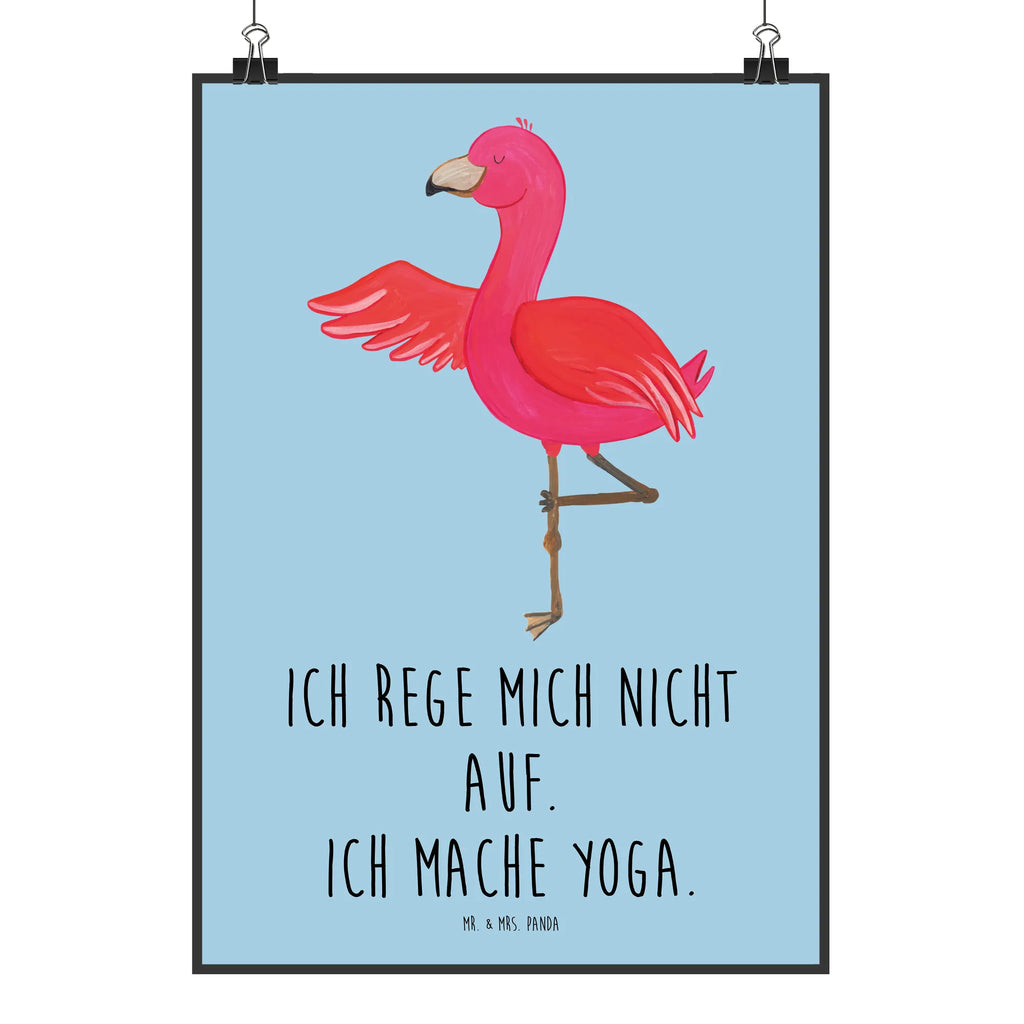 Poster flamingo yoga wanddeko, Bild für Wand, drucke, grafikposter, Wanddekoration, Wandposter, Designposter, Wandschmuck, Mr. & Mrs. Panda Poster, Posterdruck, kunstposter, Wanddeko Bild, kunst für die wand, Deko Bild, Wandbild, wandkunst, wanddruck, Bild, kunstdruck poster, Plakat, Poster, Kunstdruck, Flamingo, Yoga, Ärger, Namaste, Achtsamkeit, Tiefenentspannung, Aufregen, Entspannung, Yoga-Übung, Vogel