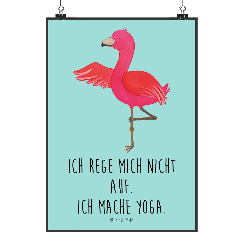 Poster flamingo yoga wanddeko, Bild für Wand, drucke, grafikposter, Wanddekoration, Wandposter, Designposter, Wandschmuck, Mr. & Mrs. Panda Poster, Posterdruck, kunstposter, Wanddeko Bild, kunst für die wand, Deko Bild, Wandbild, wandkunst, wanddruck, Bild, kunstdruck poster, Plakat, Poster, Kunstdruck, Flamingo, Yoga, Ärger, Namaste, Achtsamkeit, Tiefenentspannung, Aufregen, Entspannung, Yoga-Übung, Vogel