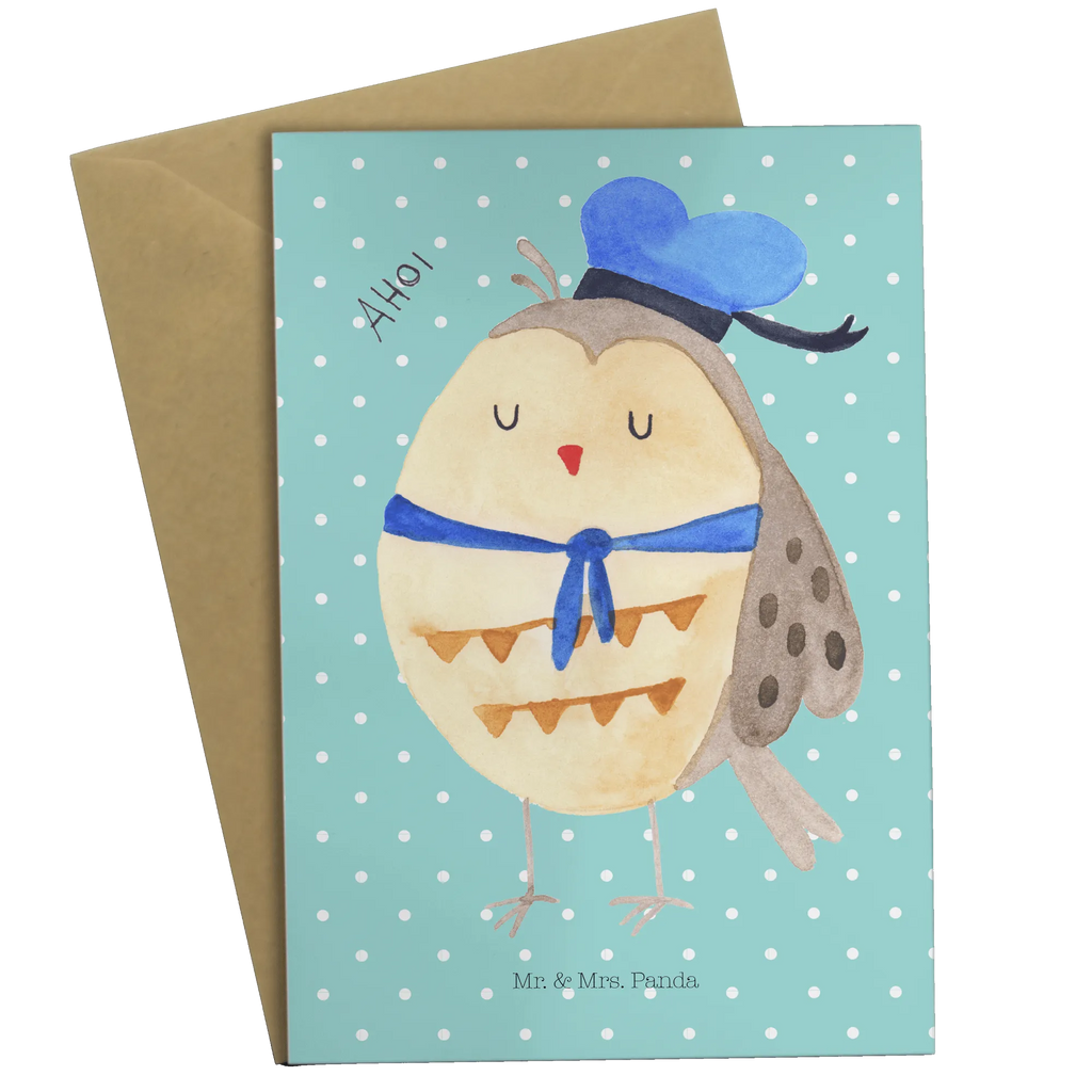 Greetings card Owl sailor neujahrskarte, vatertagskarte, hochzeitskarten, Motivkarte, valentinstagskarte, Glückwunschkarte, osterkarten, genesungskarte, dankeskarten, glückwunschkarten, einladungskarten, weihnachtskarten, firmungskarte, Beileidskarte, abiturkarte, Klappkarte, Grußkarten, osterkarte, babykarte, spruchkarte, Grußkarte, kommunionskarte, jubiläumskarte, Eule, Eule Deko, Matrose, Eule Spruch, Owl, Freundin, Hochzeitstag Geschenk, Seefahrer, Wortspiel Lustig, Ehe, Heimathafen