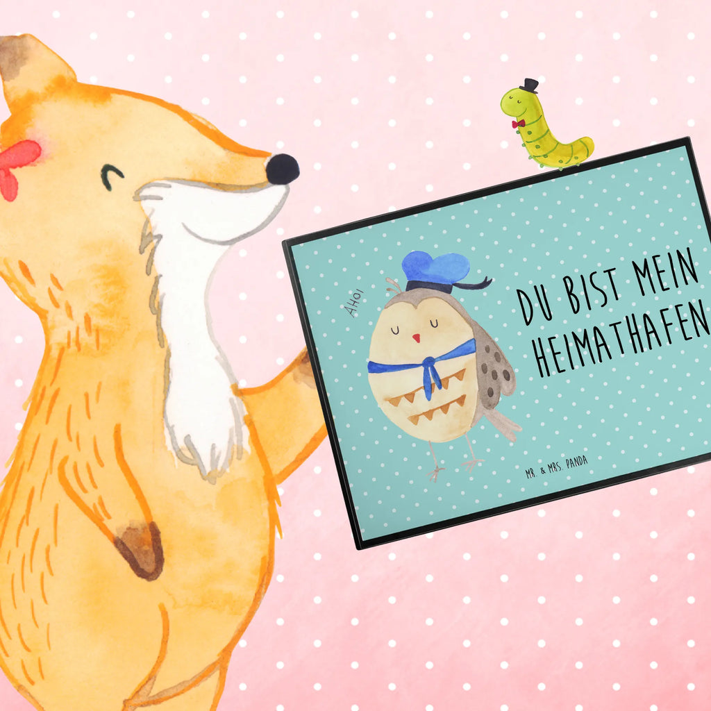 Schreibtischunterlage Eule Matrosen Bürobedarf, Schreibtischunterlage Groß, Schreibtischauflage, Schreibwaren, Büroartikel, Schreibunterlage, Schreibtisch Unterlagen, Eule, Wortspiel lustig, Eule Spruch, Hochzeitstag Geschenk, Matrose, Heimathafen, Owl, Ehe, Freundin, Eule Deko, Seefahrer