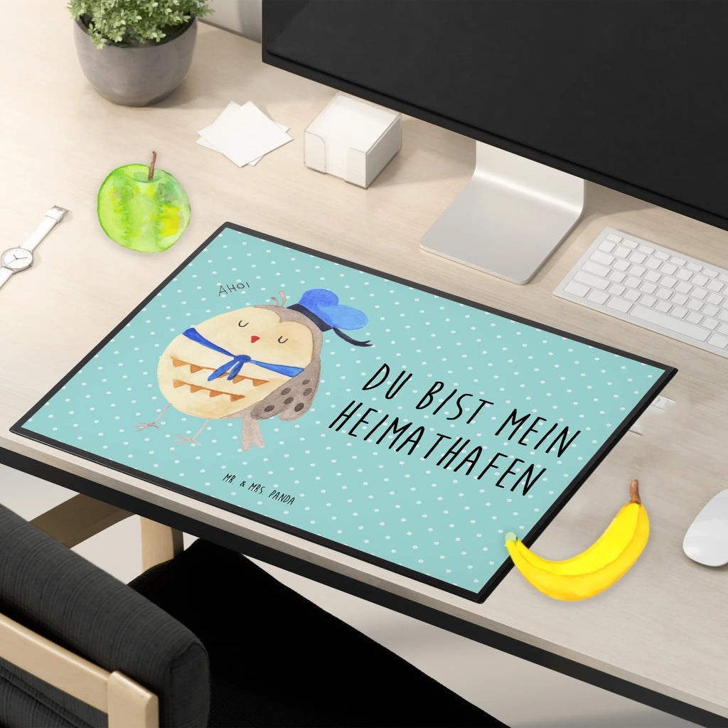 Schreibtischunterlage Eule Matrosen Bürobedarf, Schreibtischunterlage Groß, Schreibtischauflage, Schreibwaren, Büroartikel, Schreibunterlage, Schreibtisch Unterlagen, Eule, Wortspiel lustig, Eule Spruch, Hochzeitstag Geschenk, Matrose, Heimathafen, Owl, Ehe, Freundin, Eule Deko, Seefahrer