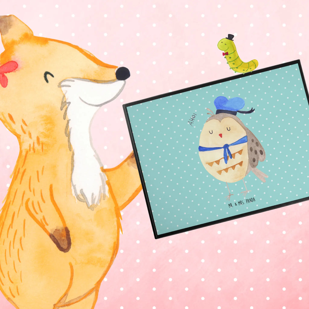 Schreibtischunterlage Eule Matrosen Bürobedarf, Schreibtischunterlage Groß, Schreibtischauflage, Schreibwaren, Büroartikel, Schreibunterlage, Schreibtisch Unterlagen, Eule, Wortspiel lustig, Eule Spruch, Hochzeitstag Geschenk, Matrose, Heimathafen, Owl, Ehe, Freundin, Eule Deko, Seefahrer