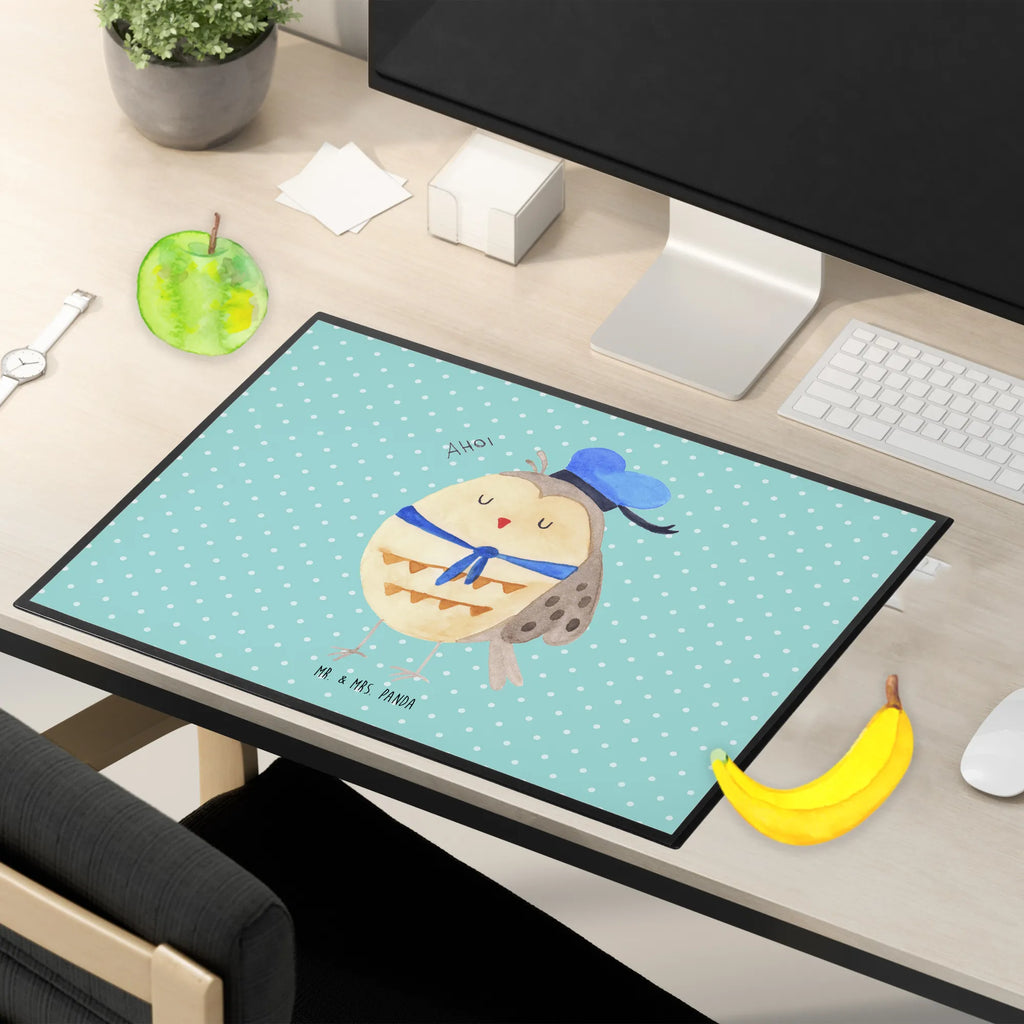 Schreibtischunterlage Eule Matrosen Bürobedarf, Schreibtischunterlage Groß, Schreibtischauflage, Schreibwaren, Büroartikel, Schreibunterlage, Schreibtisch Unterlagen, Eule, Wortspiel lustig, Eule Spruch, Hochzeitstag Geschenk, Matrose, Heimathafen, Owl, Ehe, Freundin, Eule Deko, Seefahrer