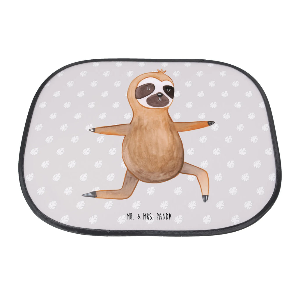 Car sun shade sloth yoga back seat, family, sun visor, sun protection, car, children, windows, gift, Sloth, sloth, trend animal, lazy, namaste, yoga exercises, yoga, favorite animal, warrior