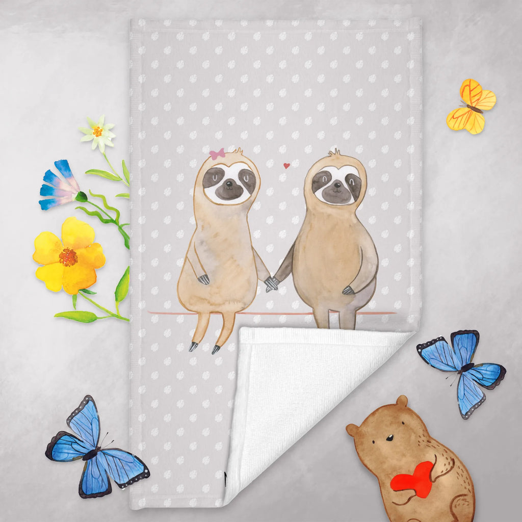 Hand towel sloth pair Handtuch 50x100, bad handtuch, handtuch bad, Mittelgroßes Handtuch, handtücher, kinderhandtücher, gesichtshandtuch, Gästehandtücher, frotteehandtücher, Reisehandtuch, handtuch badezimmer, Kinderhandtuch, baumwollhandtücher, sporthandtuch, sporthandtücher, Gästehandtuch, gesichtstuch, Handtuch, handtücher 50x100, Duschtuch, reisehandtücher, Faultier Deko, Faultier, Faultier Geschenk, Pärchen, Lieblingstier, Liebespaar, Verlobt, Verliebt, Langsamkeit, Relaxen, Liebe, Faultierpärchen, Faultiere, faul, Faultierliebe, Gemeinsam, Beziehung