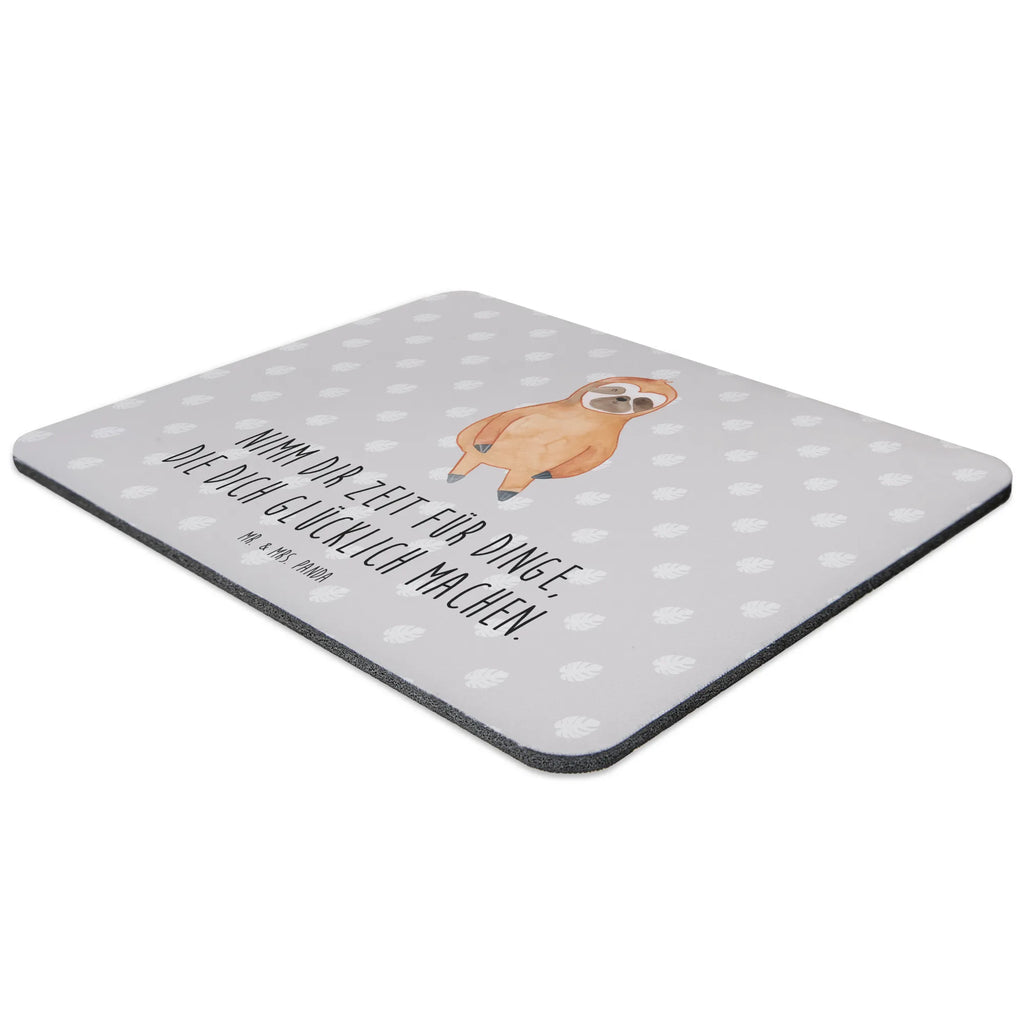 Mouse mat sloth Satisfied fun, Mouse Pad, saying, Pad, Print, Motif, Gift, Study, PC, Office, Work, mousepad, Mouse, Student, Sloth, sloth, trend animal, relax, contented, lazy, happy, break, favorite animal, happiness
