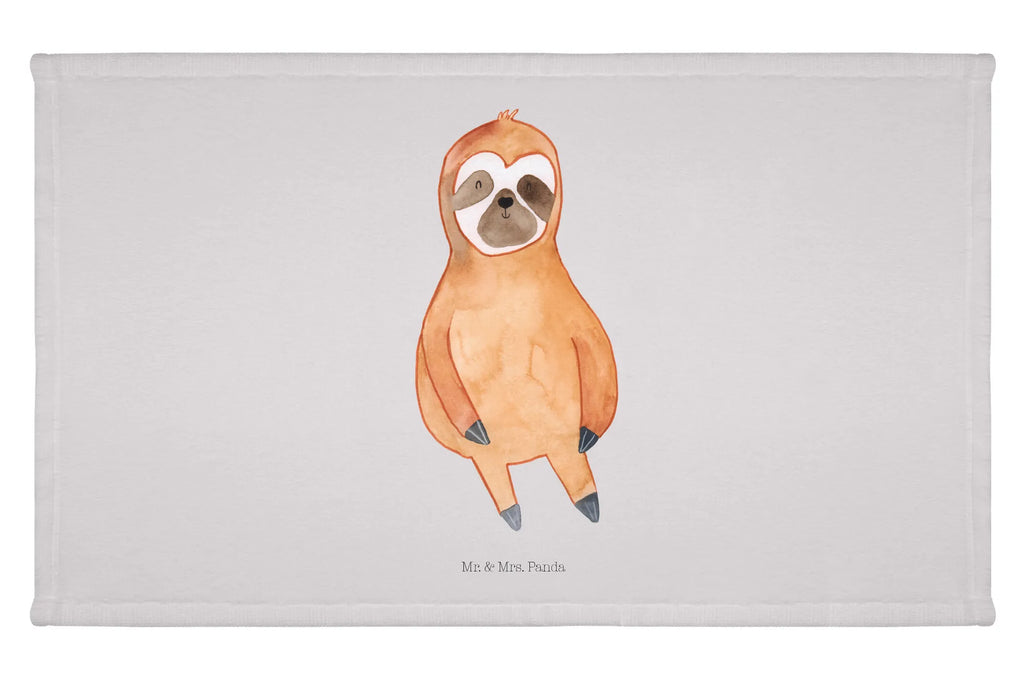 50 x 100 ręcznik leniwiec Zadowolony Leniwiec, prezent z leniwcem, dekoracja z leniwcem