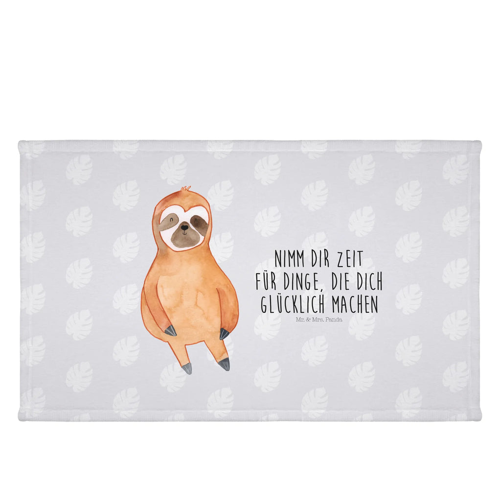 50 x 100 ręcznik leniwiec Zadowolony Leniwiec, prezent z leniwcem, dekoracja z leniwcem