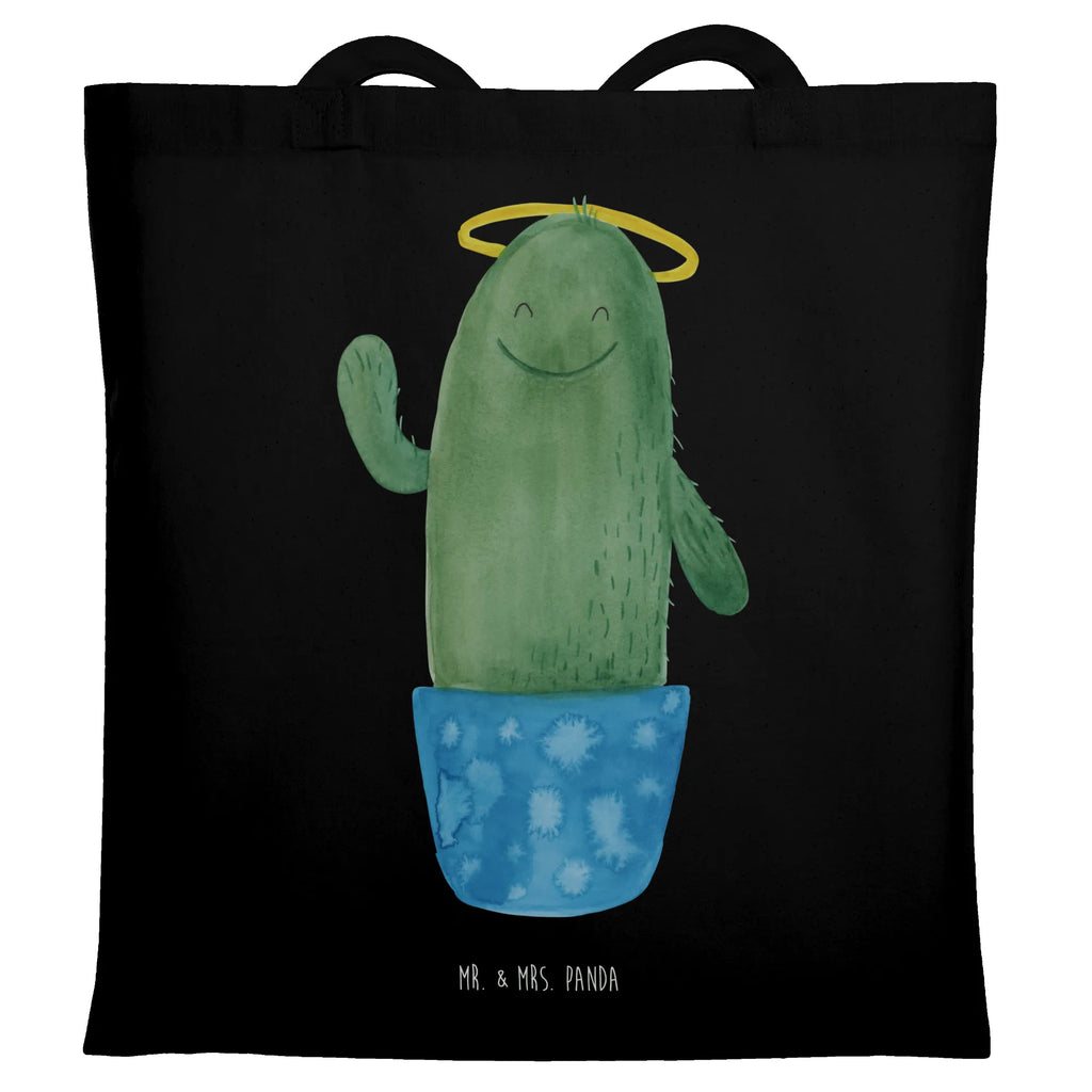 Tote bag cactus Holy cotton bag, jute bag, cloth bag, shopper, shopping bag, Carrier bag, shoulder bag, bag, pouch, cactus, cactuses, plants, cactus plant, small green cactus, family, girlfriend, brother, sister, parents, child, halo, sisters, cheeky, funny