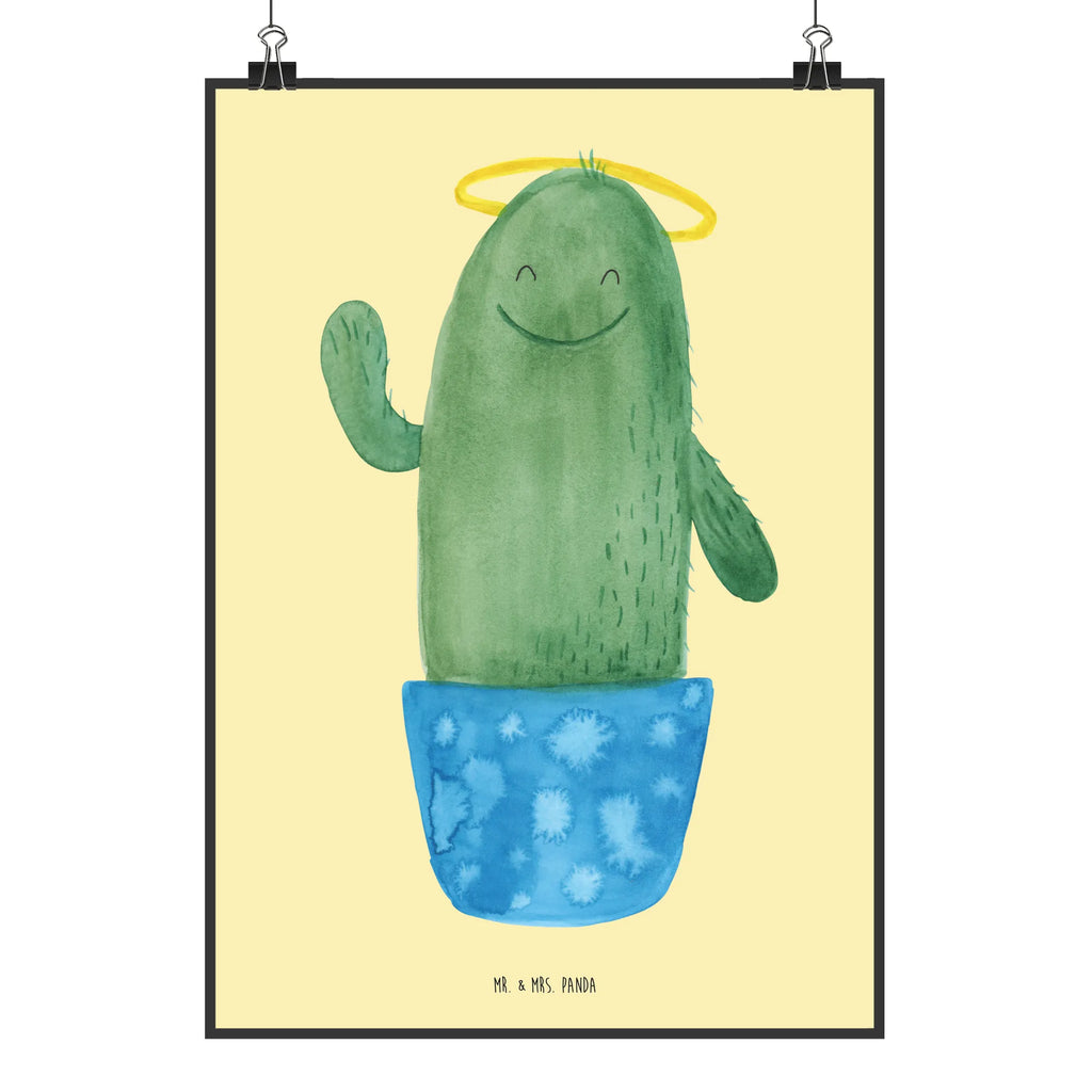Plakat Kaktus Święty Designposter, wanddeko, grafikposter, Kunstdruck, kunstposter, kunstdruck poster, kunst für die wand, Bild, Wanddeko Bild, Plakat, Wandschmuck, Wanddekoration, Wandbild, drucke, Poster, wanddruck, Wandposter, wandkunst, Mr. & Mrs. Panda Poster, Bild für Wand, Deko Bild, Posterdruck, Kaktus, Kakteen, Bruder, Frech, Schwester, Freundin, Kind, Lustig, Eltern, Schwestern, Heiligenschein, Familie