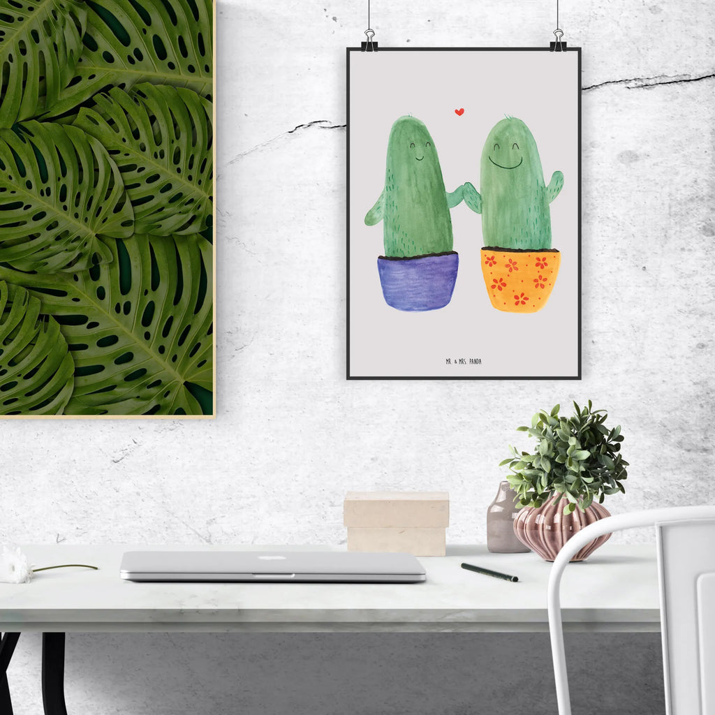 Poster Kaktus Liebe Wandschmuck, Wanddeko Bild, grafikposter, Plakat, Posterdruck, wanddruck, Bild für Wand, Mr. & Mrs. Panda Poster, Wanddekoration, wanddeko, kunstdruck poster, Wandbild, Designposter, wandkunst, Poster, kunstposter, drucke, Wandposter, kunst für die wand, Deko Bild, Kunstdruck, Bild, Kaktus, Kakteen, Liebesbeweis, Versöhnung, Freundschaft, Verlobung, Liebesnachricht, Paar, Streit, Liebesbotschaft, Pärchen, Kaktusliebe, Hochzeit, Liebe, Love, Trennung