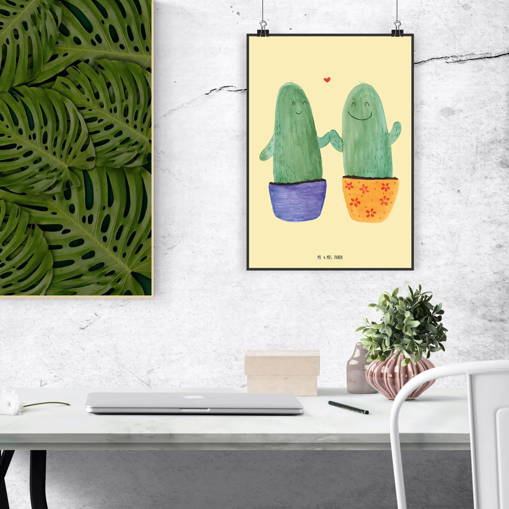 Poster Kaktus Liebe Wandschmuck, Wanddeko Bild, grafikposter, Plakat, Posterdruck, wanddruck, Bild für Wand, Mr. & Mrs. Panda Poster, Wanddekoration, wanddeko, kunstdruck poster, Wandbild, Designposter, wandkunst, Poster, kunstposter, drucke, Wandposter, kunst für die wand, Deko Bild, Kunstdruck, Bild, Kaktus, Kakteen, Liebesbeweis, Versöhnung, Freundschaft, Verlobung, Liebesnachricht, Paar, Streit, Liebesbotschaft, Pärchen, Kaktusliebe, Hochzeit, Liebe, Love, Trennung
