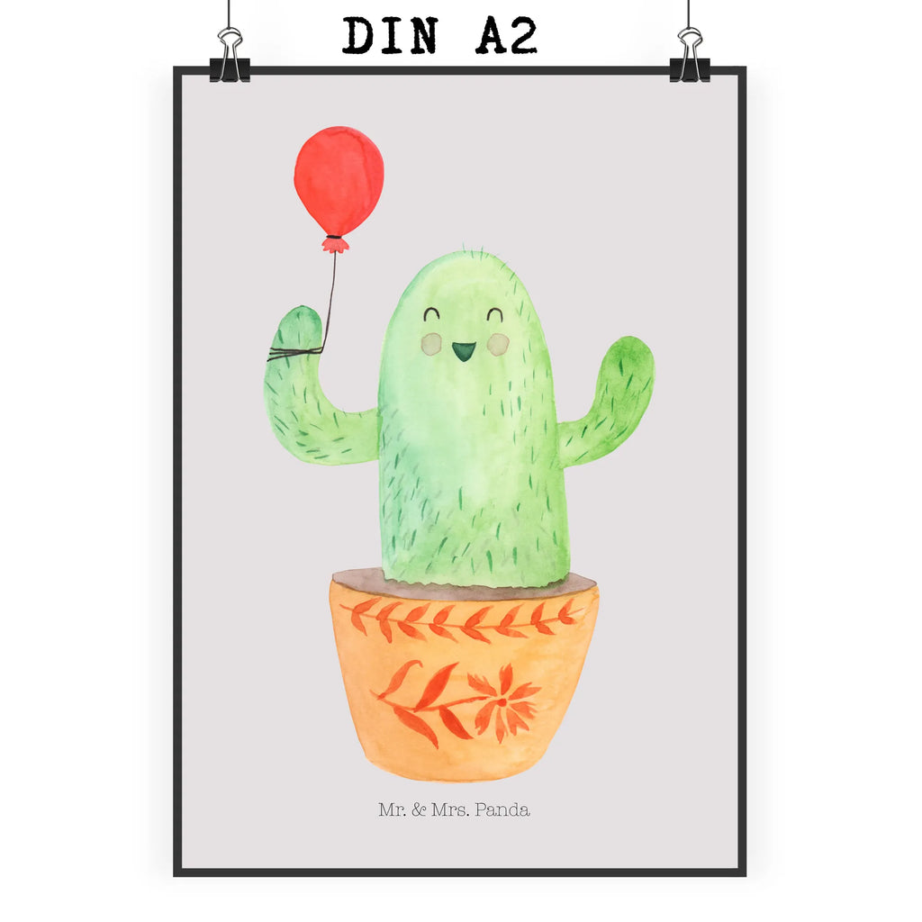 Poster cactus balloon Wandposter, grafikposter, wanddeko, Wandbild, Bild, Plakat, Posterdruck, Deko Bild, Bild für Wand, wanddruck, kunstdruck poster, Kunstdruck, wandkunst, Wanddeko Bild, Designposter, Poster, Mr. & Mrs. Panda Poster, drucke, kunst für die wand, Wandschmuck, Wanddekoration, kunstposter, Kakteen, Kaktus, Freude, Büroalltag, Freundin, Ausbildung, Stress, Neustart, Luftballon, Prüfung, Büro, Freund