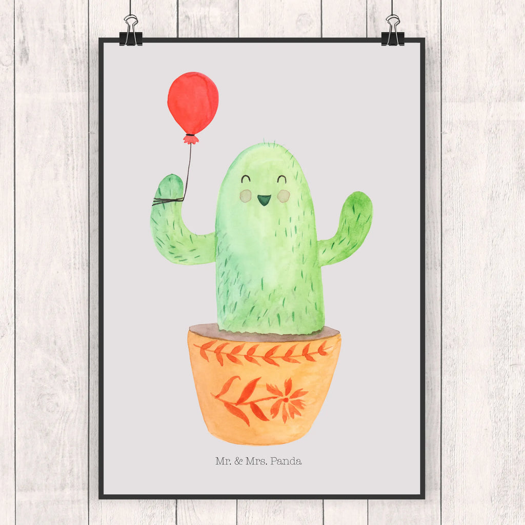 Poster cactus balloon Wandposter, grafikposter, wanddeko, Wandbild, Bild, Plakat, Posterdruck, Deko Bild, Bild für Wand, wanddruck, kunstdruck poster, Kunstdruck, wandkunst, Wanddeko Bild, Designposter, Poster, Mr. & Mrs. Panda Poster, drucke, kunst für die wand, Wandschmuck, Wanddekoration, kunstposter, Kakteen, Kaktus, Freude, Büroalltag, Freundin, Ausbildung, Stress, Neustart, Luftballon, Prüfung, Büro, Freund