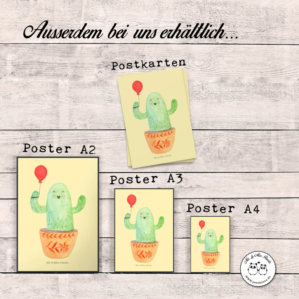 Poster cactus balloon Wandposter, grafikposter, wanddeko, Wandbild, Bild, Plakat, Posterdruck, Deko Bild, Bild für Wand, wanddruck, kunstdruck poster, Kunstdruck, wandkunst, Wanddeko Bild, Designposter, Poster, Mr. & Mrs. Panda Poster, drucke, kunst für die wand, Wandschmuck, Wanddekoration, kunstposter, Kakteen, Kaktus, Freude, Büroalltag, Freundin, Ausbildung, Stress, Neustart, Luftballon, Prüfung, Büro, Freund