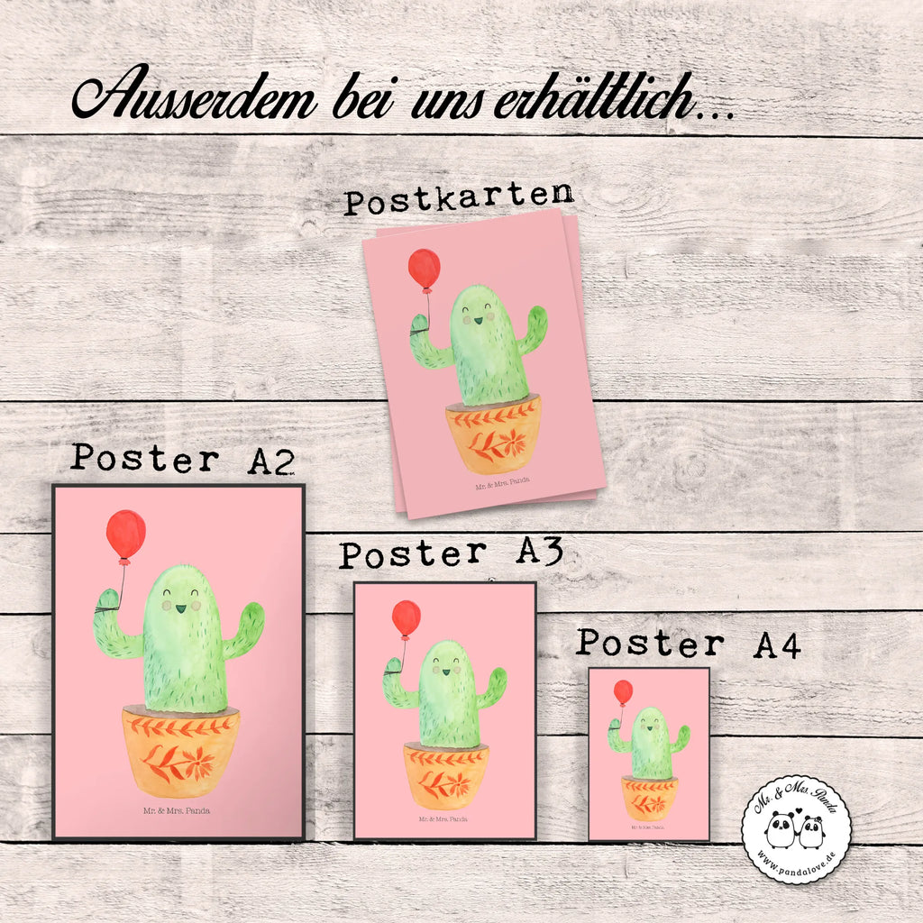 Poster cactus balloon Wandposter, grafikposter, wanddeko, Wandbild, Bild, Plakat, Posterdruck, Deko Bild, Bild für Wand, wanddruck, kunstdruck poster, Kunstdruck, wandkunst, Wanddeko Bild, Designposter, Poster, Mr. & Mrs. Panda Poster, drucke, kunst für die wand, Wandschmuck, Wanddekoration, kunstposter, Kakteen, Kaktus, Freude, Büroalltag, Freundin, Ausbildung, Stress, Neustart, Luftballon, Prüfung, Büro, Freund