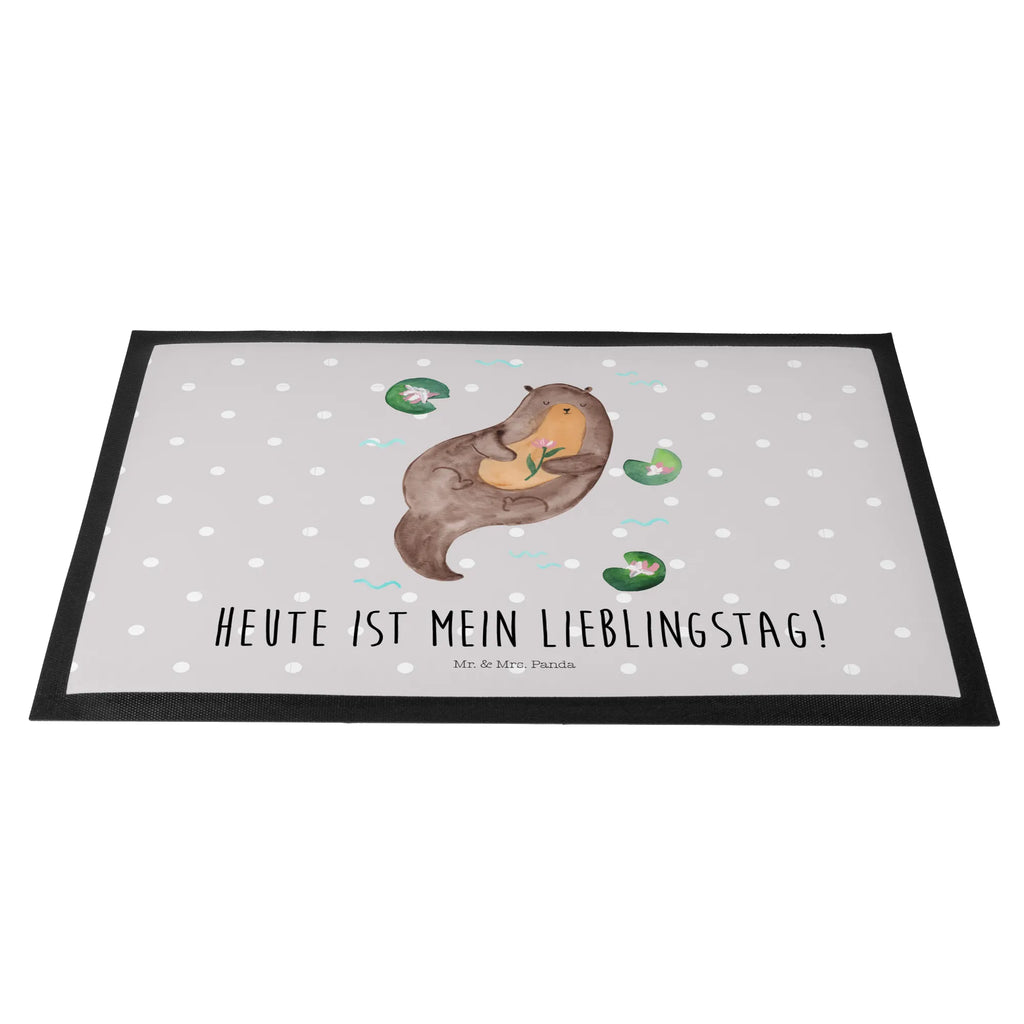Fußmatte Otter Seerose Schmutzfangteppich, matte haustür, Abtreter, abstreifer, Eingangsmatte, Fußabstreifer, hausmatte, Eingangsteppich, Schmutzfangmatte, Türmatte, außenmatte, Haustürmatte, Sauberlaufmatte, Schmutzfänger, schmutzfangmatten, Abtretmatte, türmatten, Fußmatten, Schuhabstreifer, Türvorleger, flurmatte, Fußabtreter, Schmutzmatte, sauberlaufmatten, fußmatte, Fussmatte, Otter, Seeotter, Fischotter, Otter Seeotter See Otter