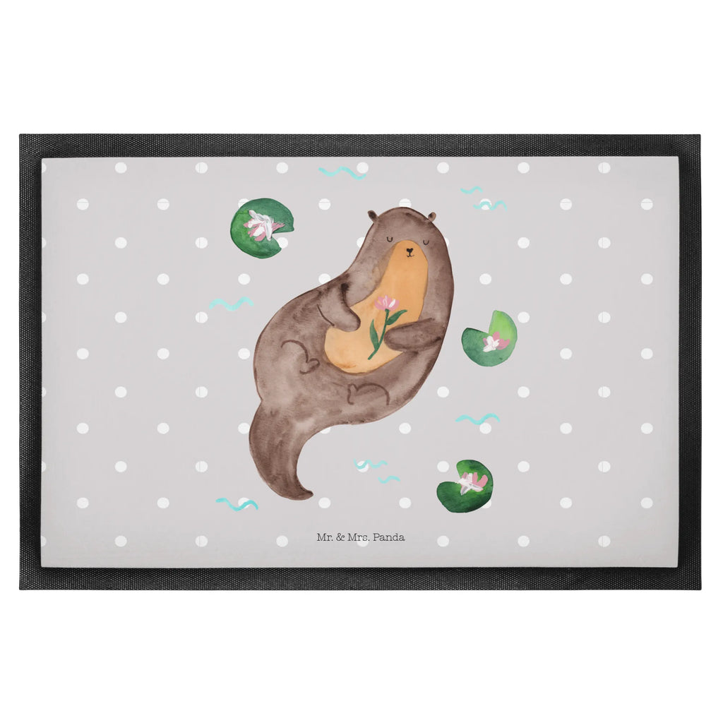 Fußmatte Otter Seerose Schmutzfangteppich, matte haustür, Abtreter, abstreifer, Eingangsmatte, Fußabstreifer, hausmatte, Eingangsteppich, Schmutzfangmatte, Türmatte, außenmatte, Haustürmatte, Sauberlaufmatte, Schmutzfänger, schmutzfangmatten, Abtretmatte, türmatten, Fußmatten, Schuhabstreifer, Türvorleger, flurmatte, Fußabtreter, Schmutzmatte, sauberlaufmatten, fußmatte, Fussmatte, Otter, Seeotter, Fischotter, Otter Seeotter See Otter