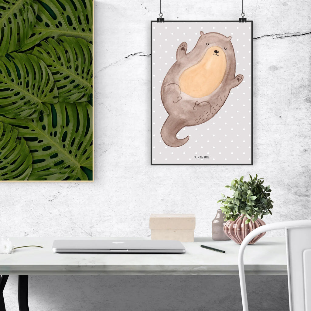 Poster Otter Umarmen wanddeko, Wandposter, Kunstdruck, kunst für die wand, drucke, kunstdruck poster, Designposter, kunstposter, Plakat, Deko Bild, Wandbild, wanddruck, Poster, Mr. & Mrs. Panda Poster, Wanddeko Bild, Bild für Wand, Posterdruck, wandkunst, Bild, Wandschmuck, Wanddekoration, grafikposter, Seeotter, Fischotter, Otter, Otter Seeotter See Otter