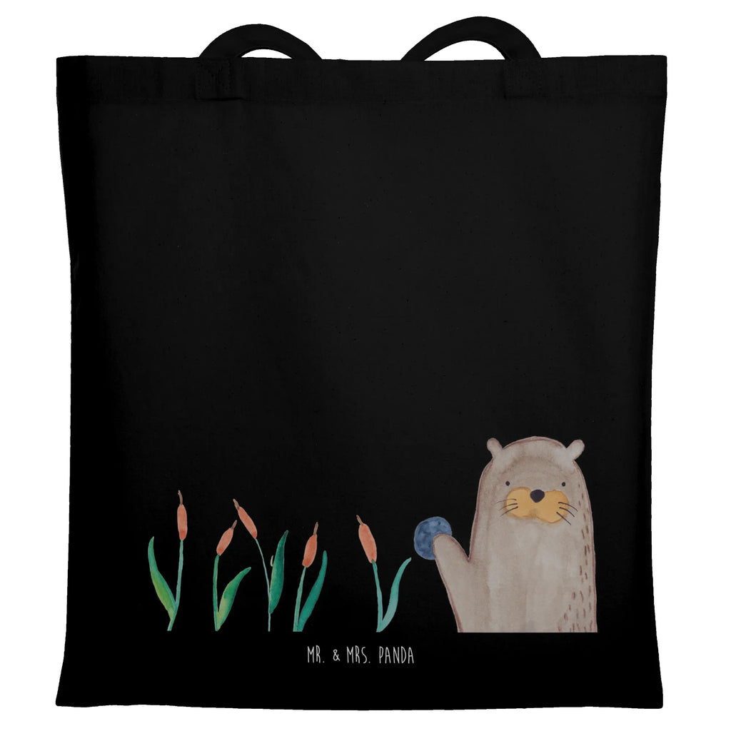 Tote bag otter Stone cotton bag, shopper, pouch, shoulder bag, bag, jute bag, Carrier bag, shopping bag, cloth bag, otter, marten, sea otter, European otter, water mammal, aquatic animal, baby otter, predator, water, otter gifts, animal lover, gift ideas for animal lovers, animal, mammal, water animal, gifts for people in love, Otter Sea Otter Lake Otter