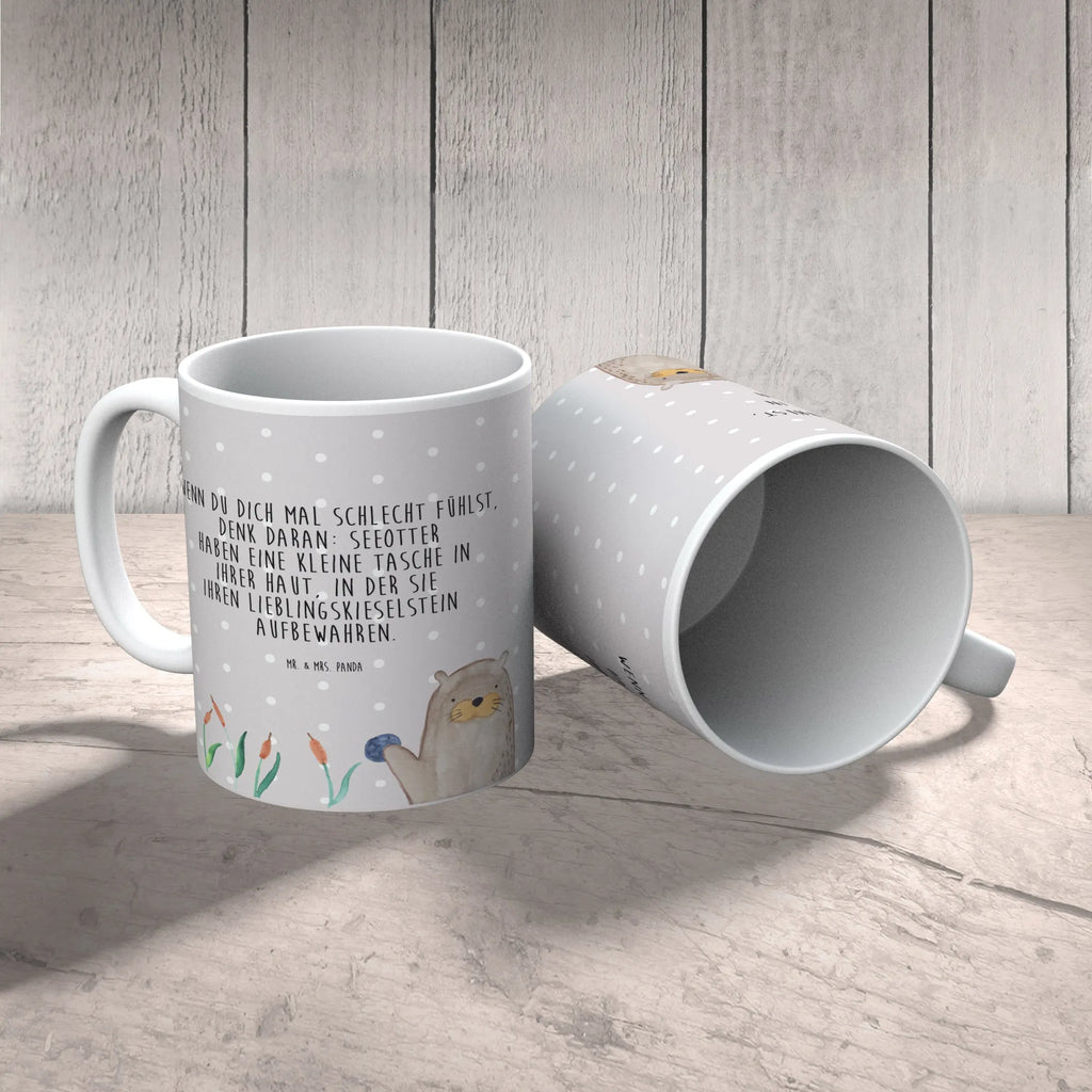 Child's mug otter Stone camping mug, mug, plastic cup, drinking cup, coffee cup, kindergarten, otter, marten, sea otter, European otter, water mammal, aquatic animal, baby otter, predator, water, otter gifts, animal lover, gift ideas for animal lovers, animal, mammal, water animal, gifts for people in love, Otter Sea Otter Lake Otter