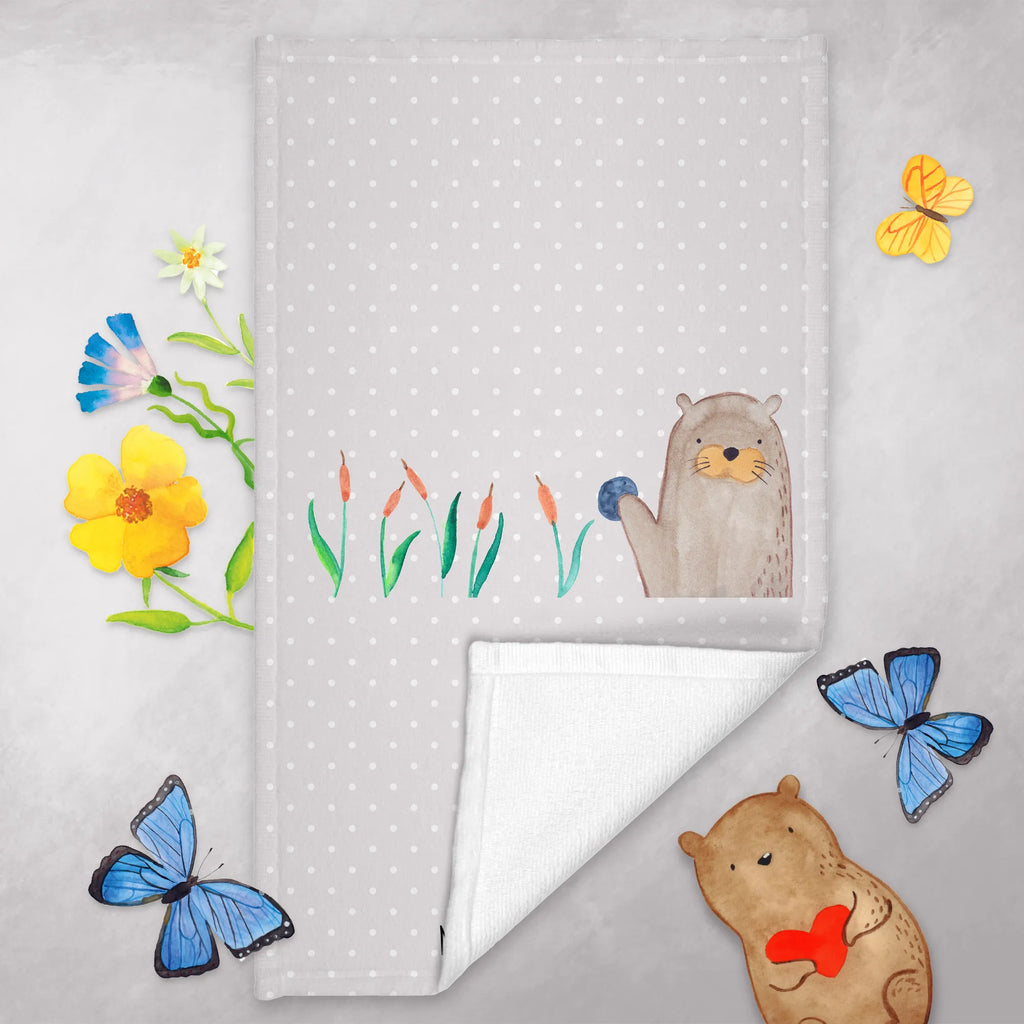 50 x 100 ręcznik wydra kamień Kuna, wydra, morska wydra