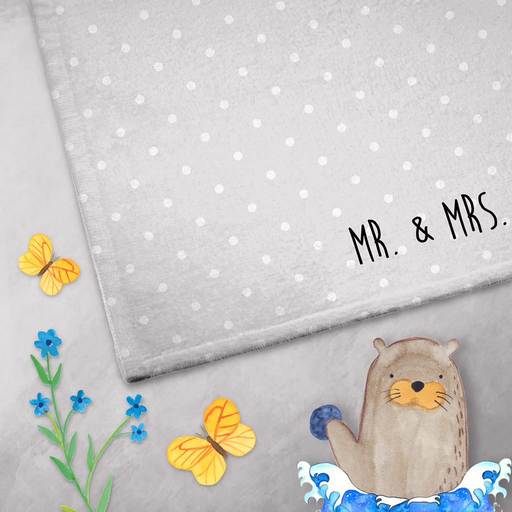 50 x 100 ręcznik wydra kamień Kuna, wydra, morska wydra