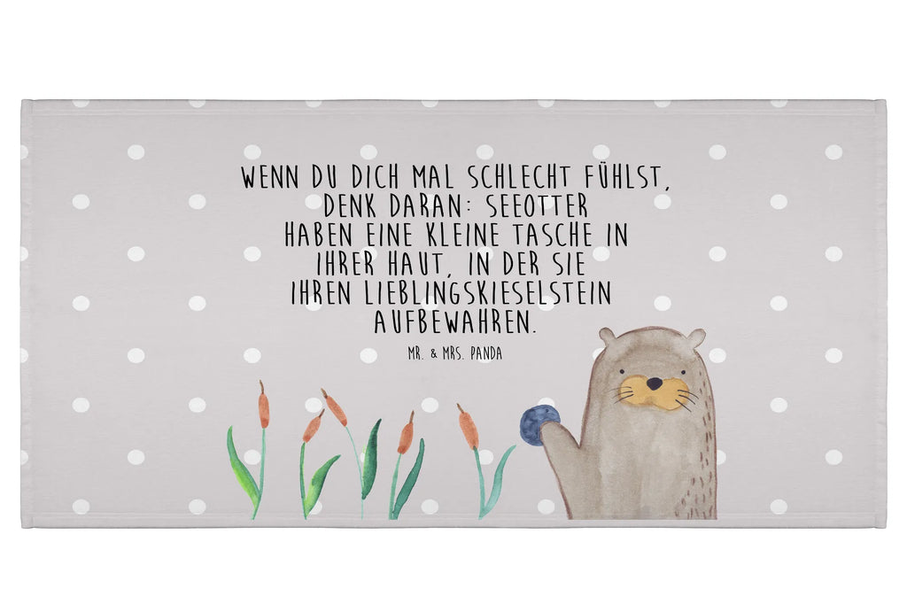 50 x 100 ręcznik wydra kamień Kuna, wydra, morska wydra