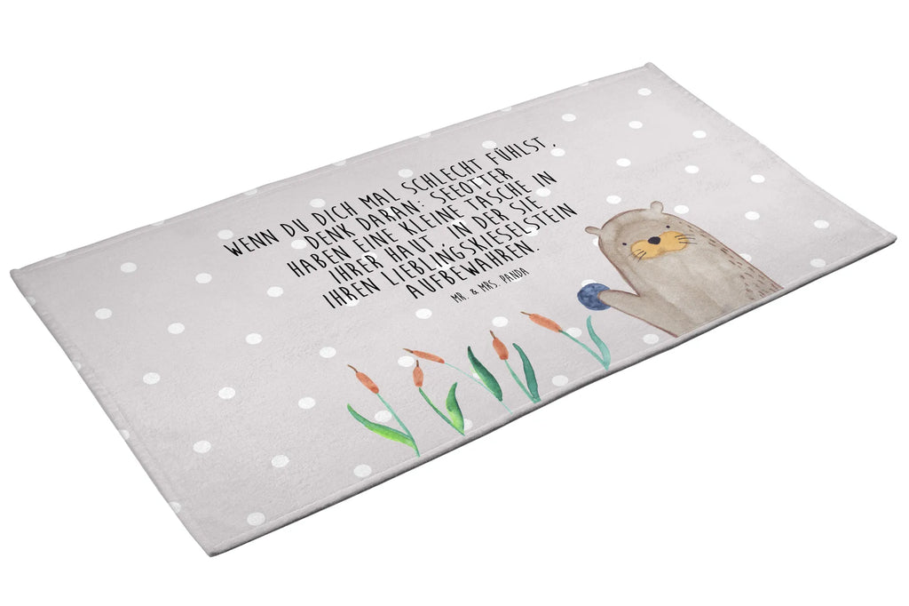 50 x 100 ręcznik wydra kamień Kuna, wydra, morska wydra