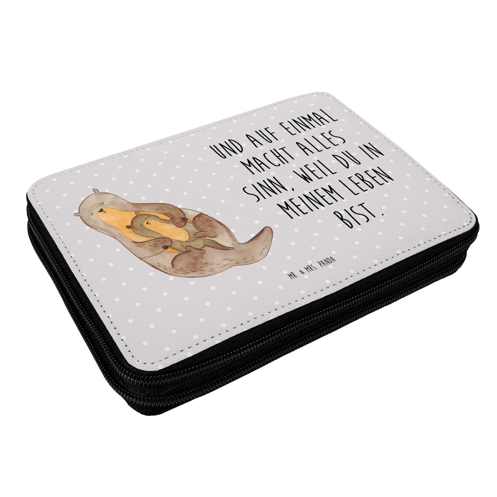 Federmappe Otter mit Kind Motiv, Geschenk, Federmappe Einschulung, Schüler, Bestückte Federmappe, Büro Stifte Etui, Kind, Federmäppchen, Federmappe, Schule, Stifte Etui, Federmäppchen bedruckt, Kinder Federmappe, Stiftetasche, Einschulung, Stifterolle, Grundschule, Schülerin, Otter, Fischotter, Seeotter, Otter Seeotter See Otter