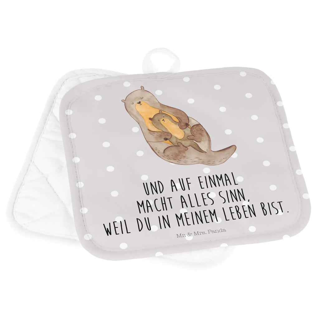 2-elementowy zestaw podkładek pod garnki wydra dziecko Topflappen 2er Set, Ofenhandschuh, Topfhandschuh, Topfhandschuhe, Topflappenset, Ofenhandschuhe, Topflappen, Schöne Topflappen, Topflappen mit Spruch, Topfuntersetzer, Topflappen lustig, Topflappen Set, Otter, Fischotter, Seeotter, Otter Seeotter See Otter