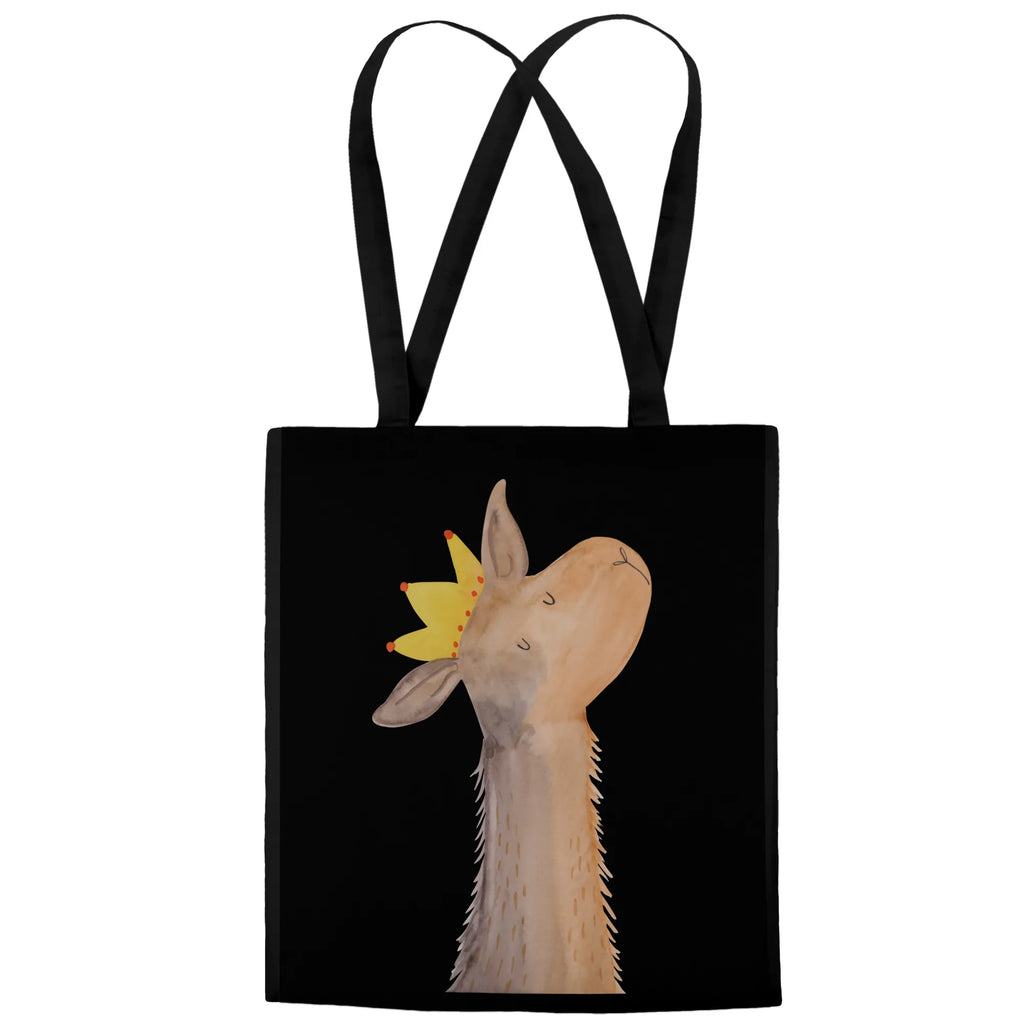 Tote bag llama head king cloth bag, shopper, shopping bag, bag, cotton bag, Carrier bag, jute bag, shoulder bag, pouch, Llama, llama, alpaca, trendy animal, high school graduation, dad, girlfriend, supervisor, mum, lamas, king, office colleague, lama, boss, colleague, queen